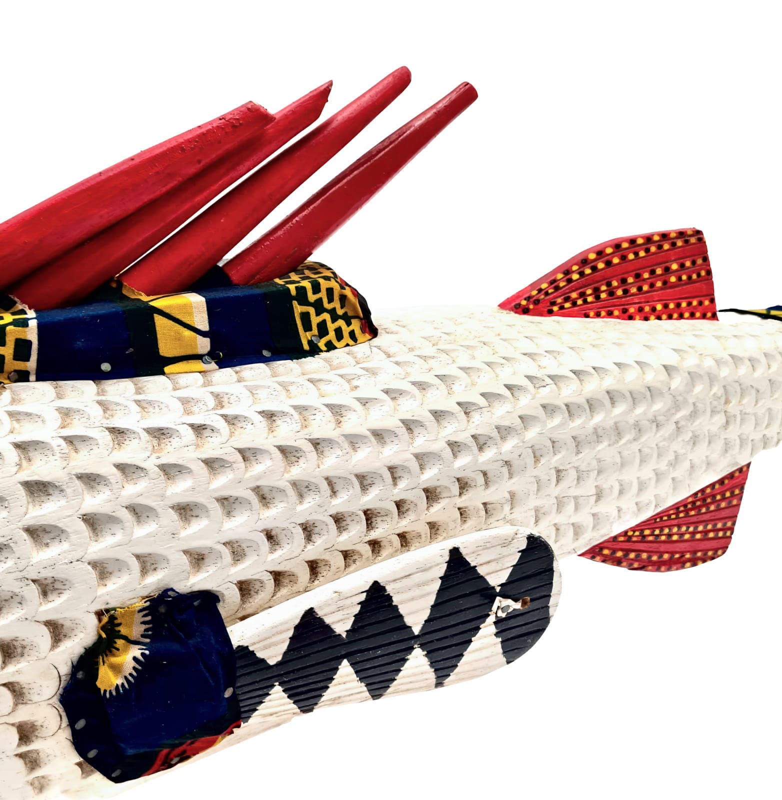 Bozo/Bambara Tribe, White Fish Puppet, 2025