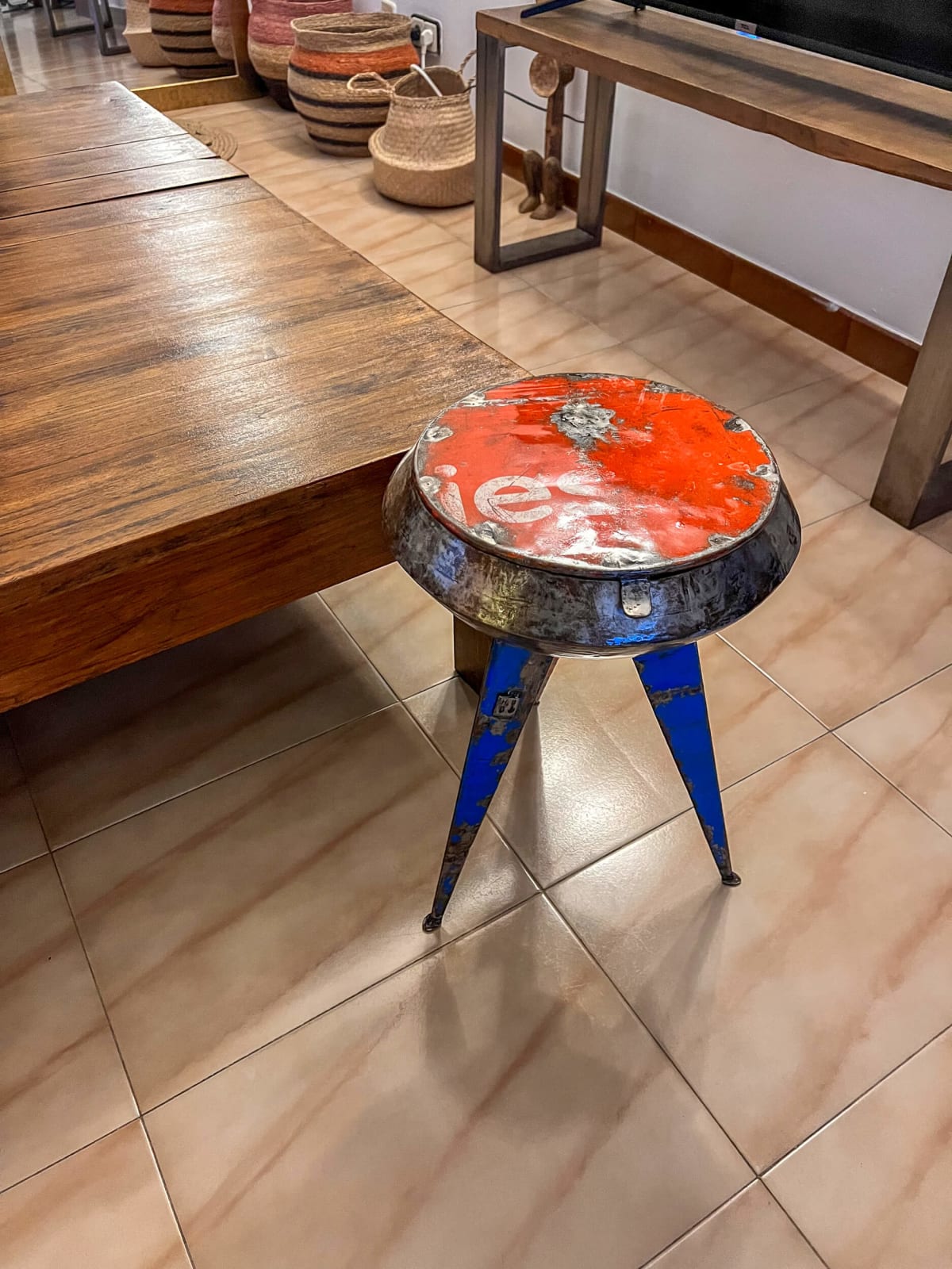 Hamed Ouattara, Deni Stool (Various Colors), 2025