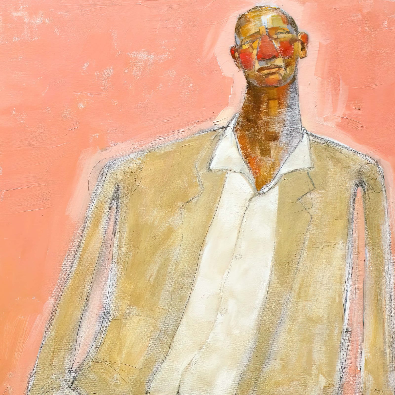 Olivia Mae Pendergast, John Taxi Driver on Pink, 2018