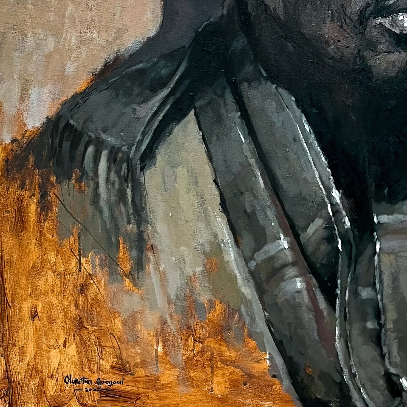 Opeyemi Matthew OLUKOTUN, Thinking and Loud, 2022