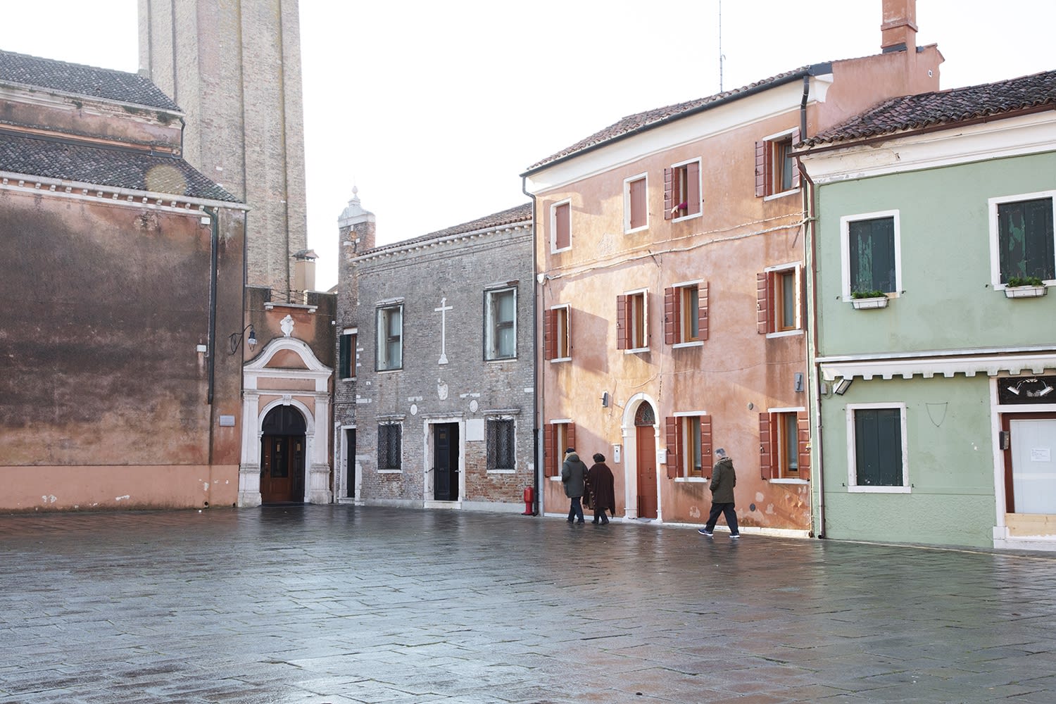 Kate Lloyd, Churchtime in Burano, 2019