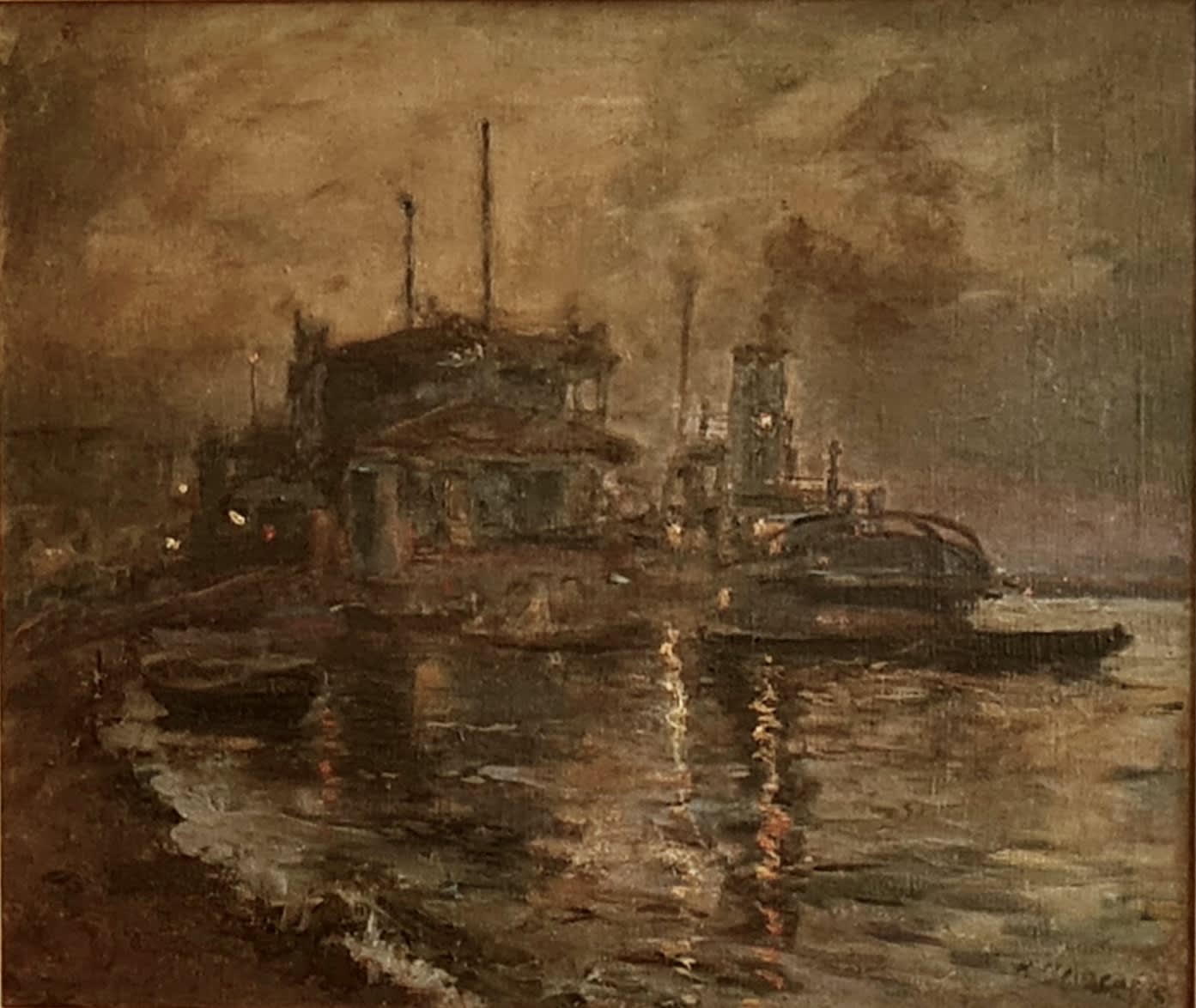 Arthur Briscoe, Marine Scene, Untitled