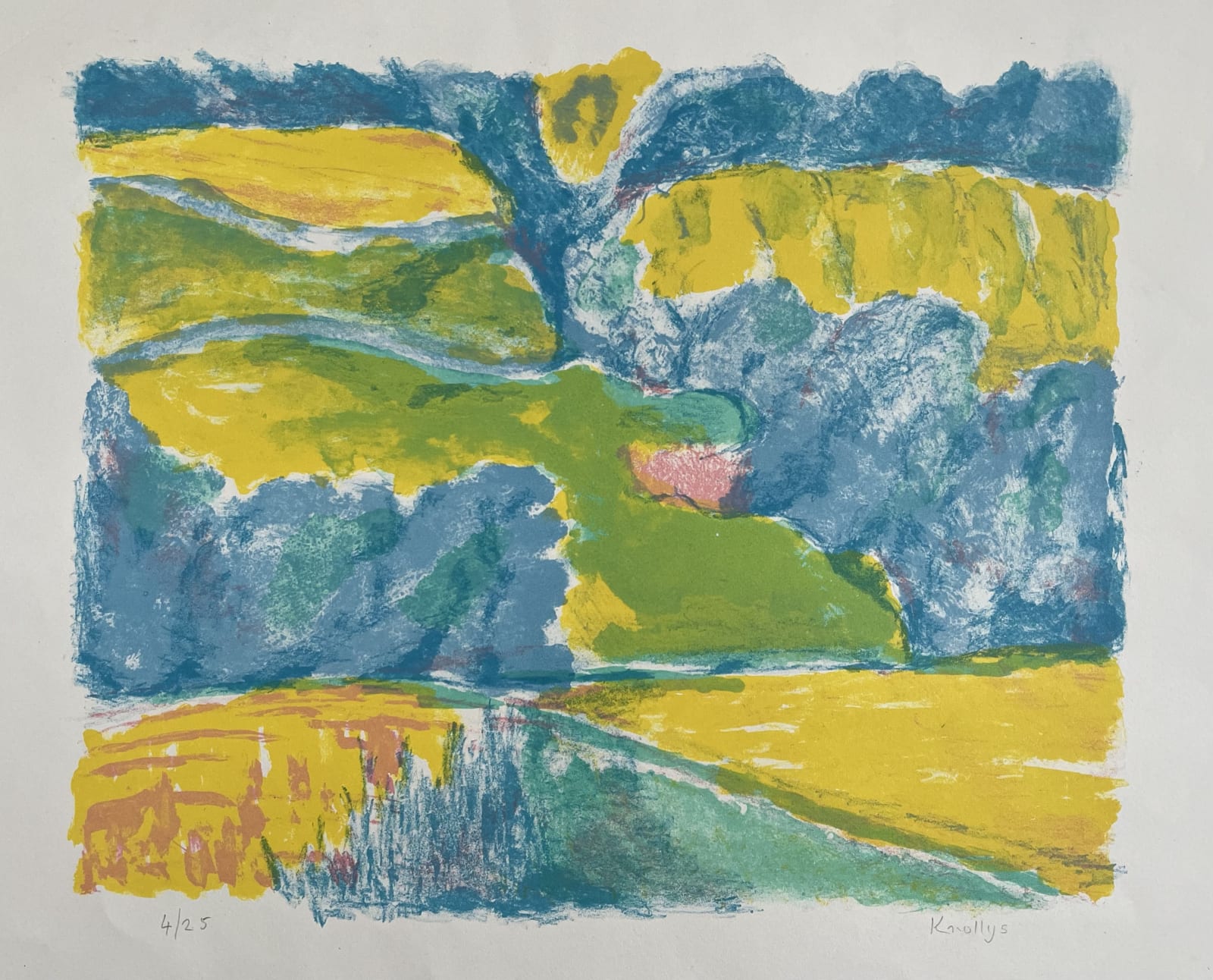 Eardley Knollys, Untitled - Fields 4/25