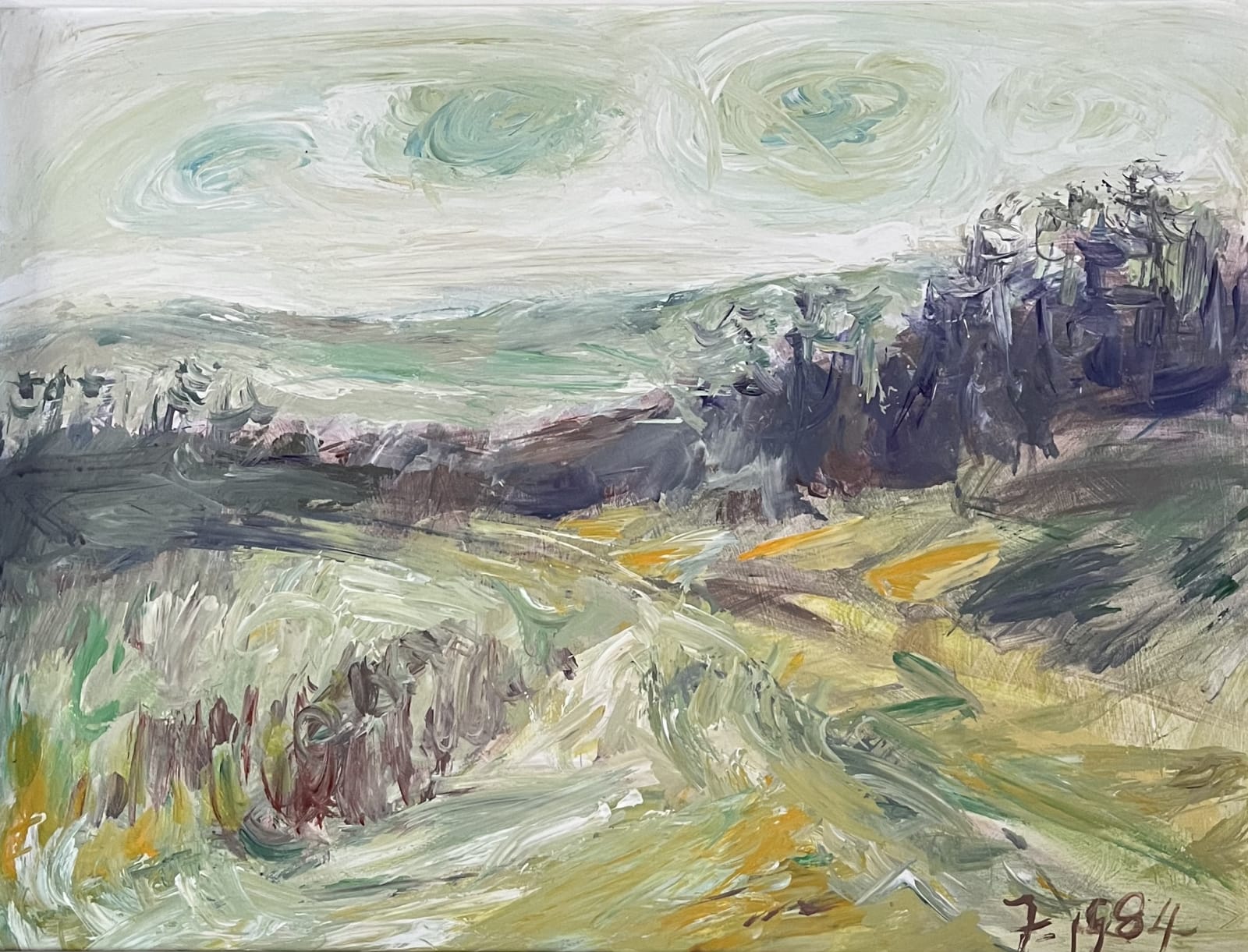 Michael Forster, Landscape - Untitled, 1984