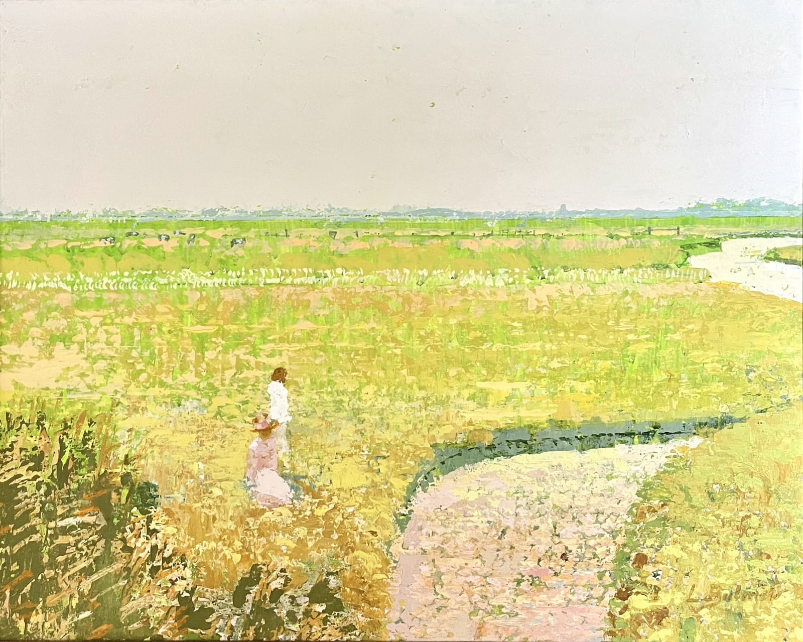 Lionel Bulmer, By the River, Untitled