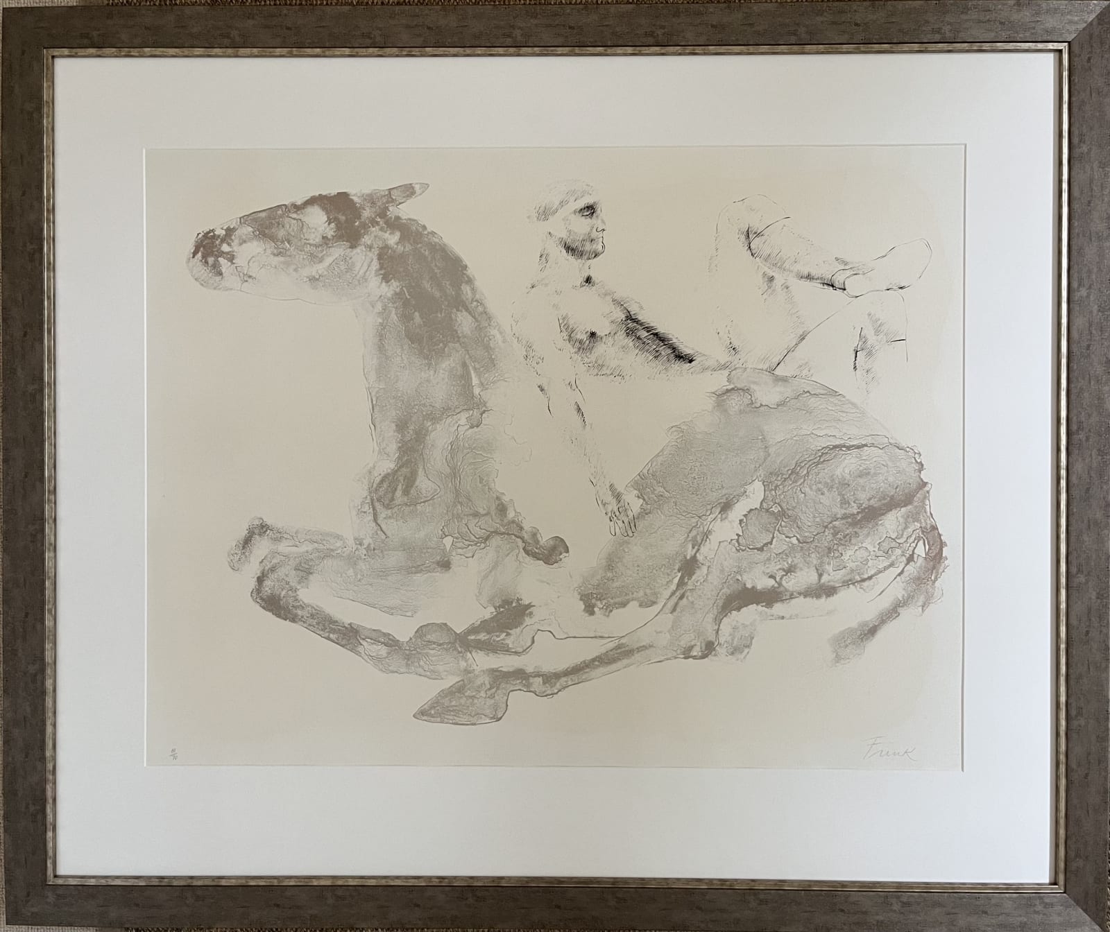 Dame Elisabeth Frink, Man and Horse I, 1971