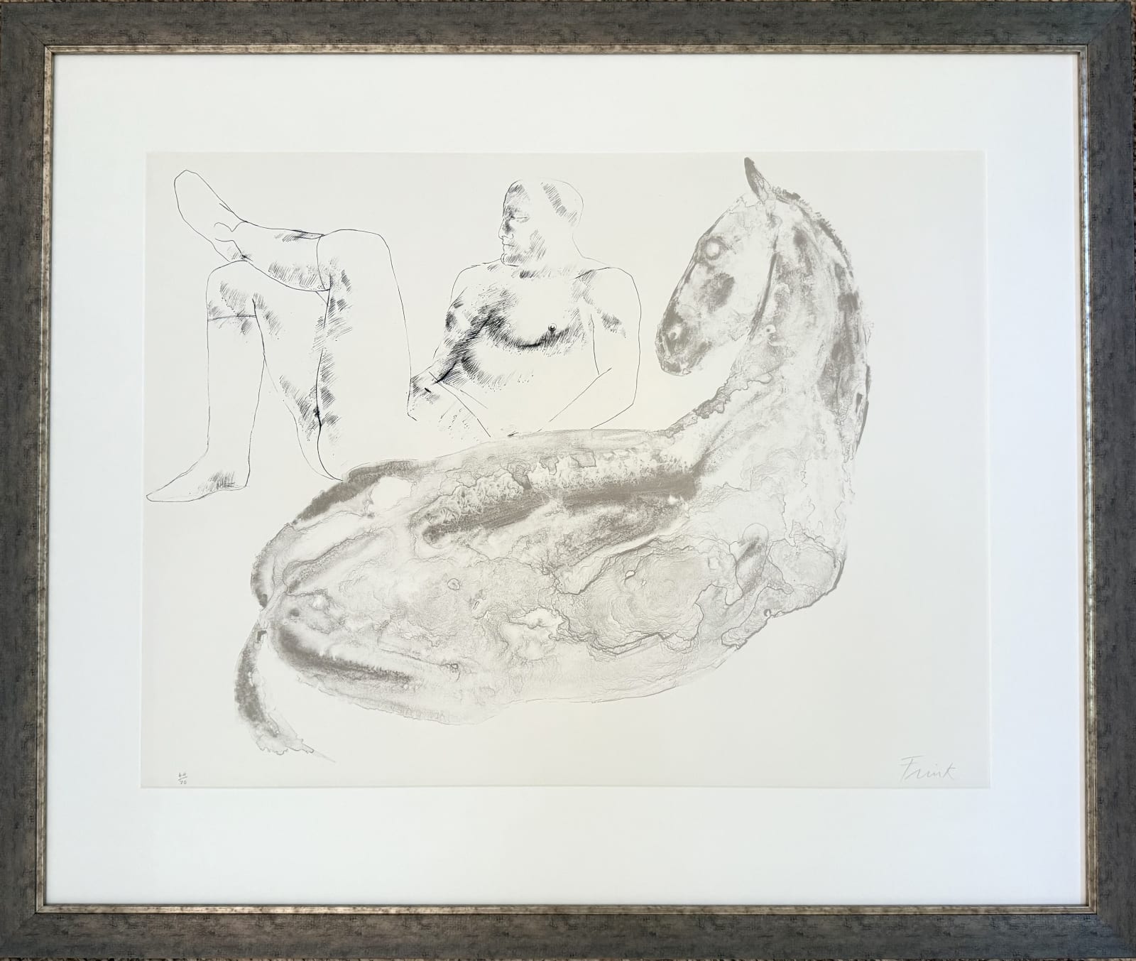 Dame Elisabeth Frink, Man and Horse VI, 1971