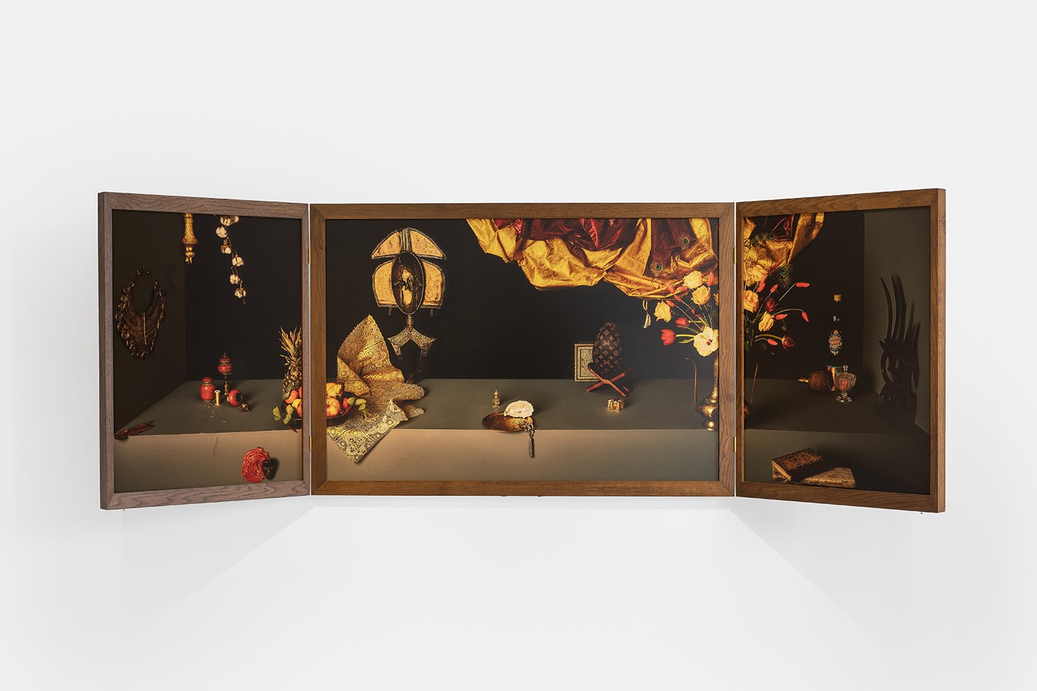 Maya-Inès Touam, Altarpiece - Délices du temps / Delights of time, 2021