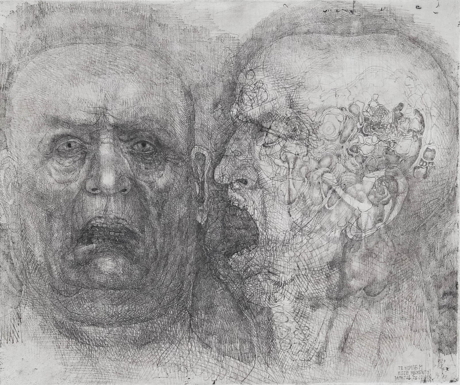 TE HOMINEM ESSE MEMENTO!, 1983