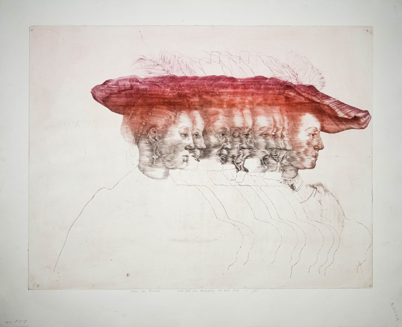 SASKIA (NACH REMBRANDT), 1979