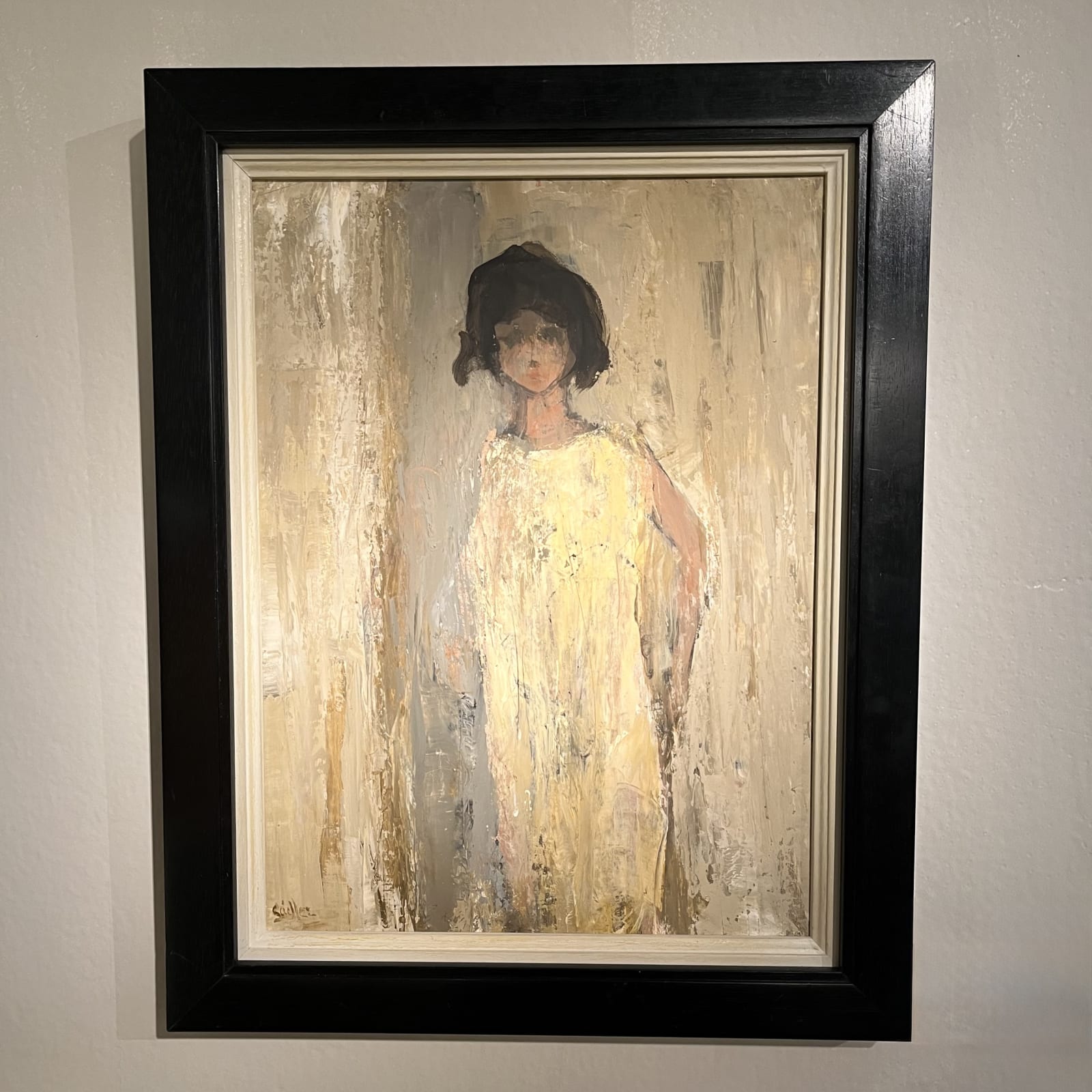 Robert Sadler, Girl in a Yellow Dress, 1976