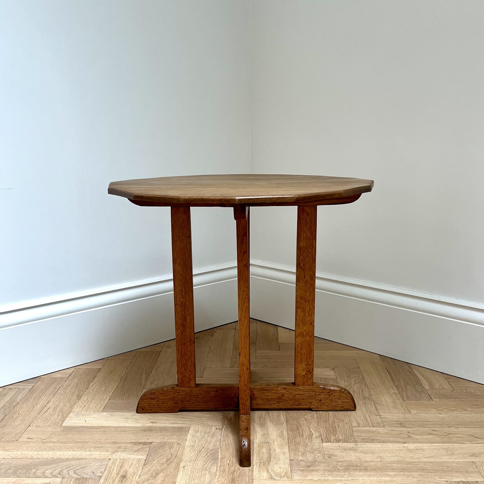 English, An Oak Side Table, Circa 1940s