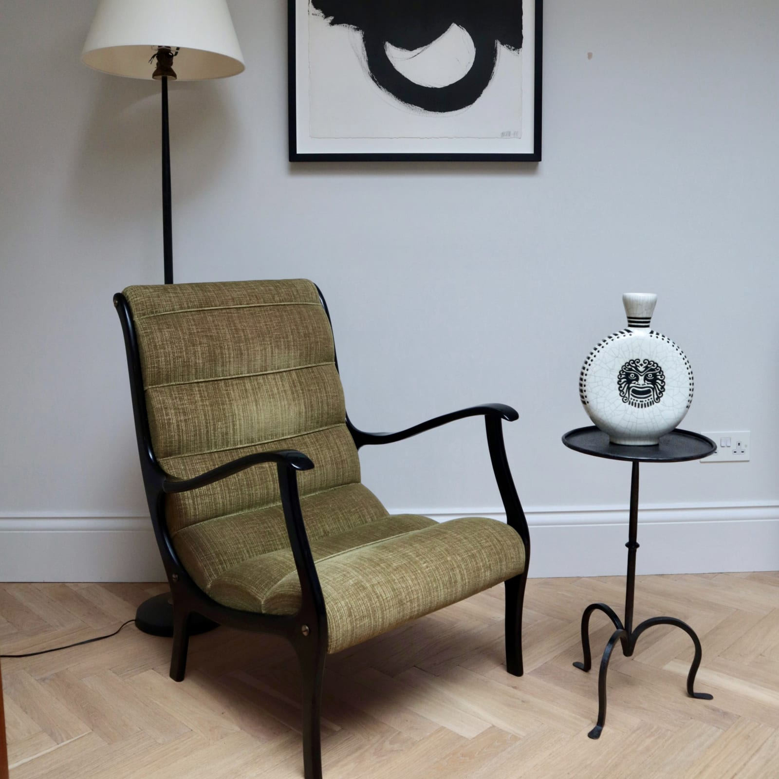 Ezio Longhi, An Italian Armchair, Circa 1950s