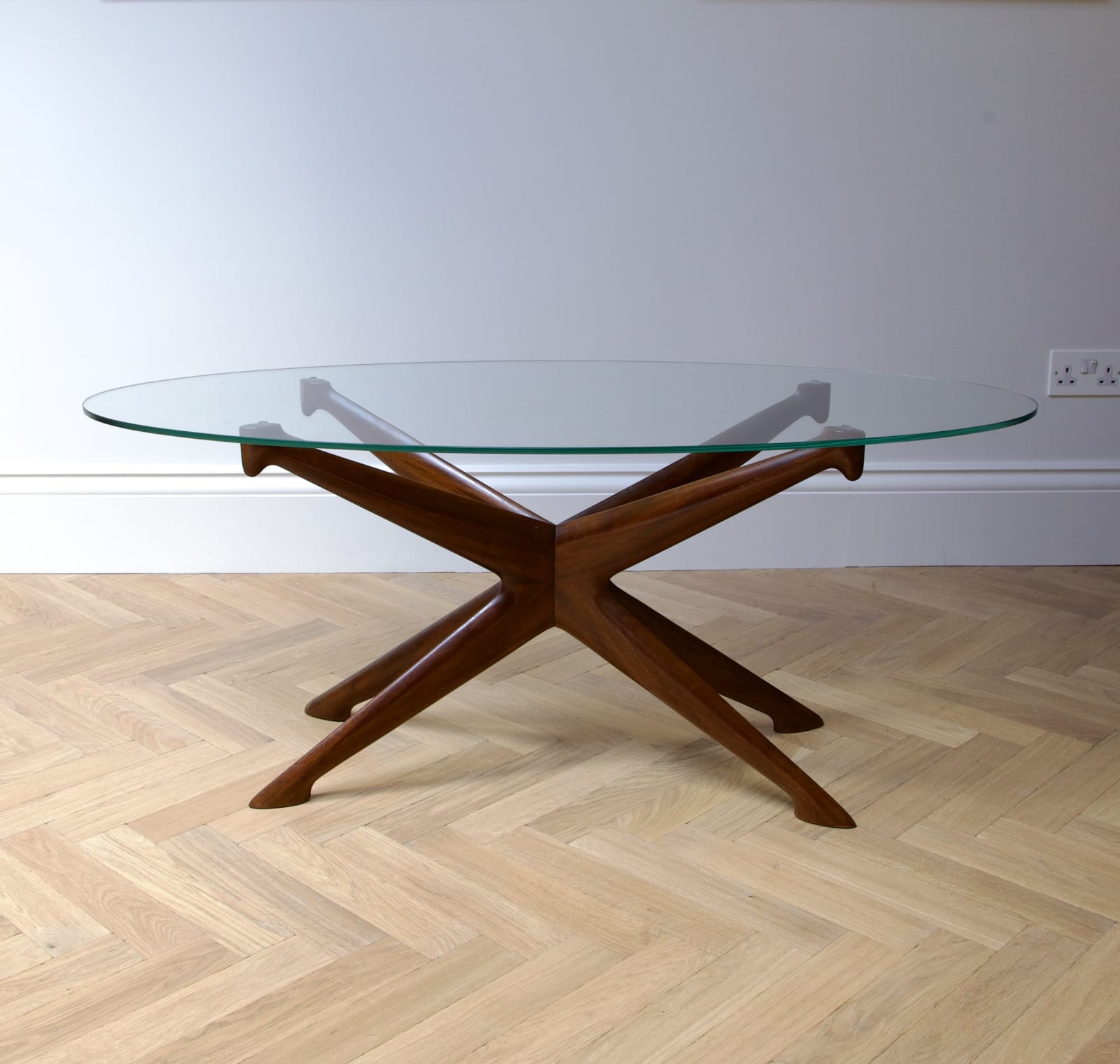 Ico Parisi, An Oval Coffee Table, Circa 1950s
