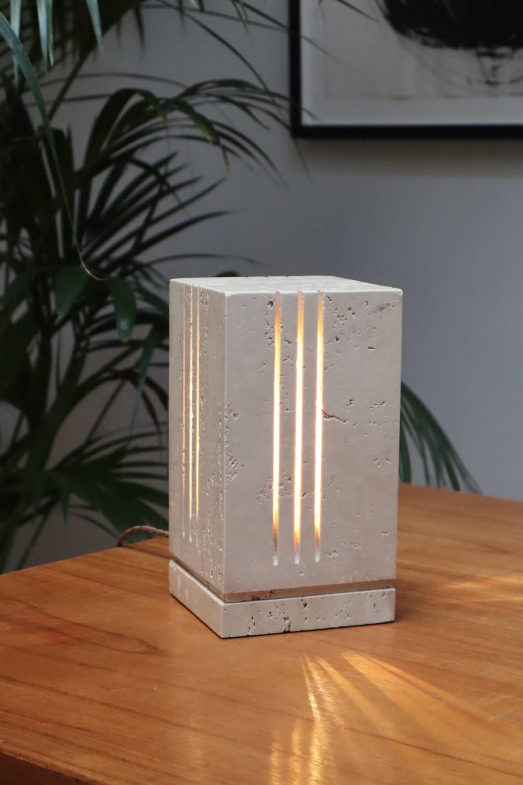 Italian, A Sculptural Table Lamp, Circa 1970s