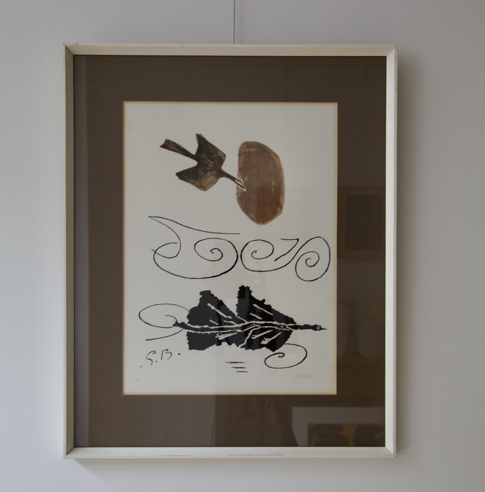 Georges Braque, Nuages en Echec, 1969