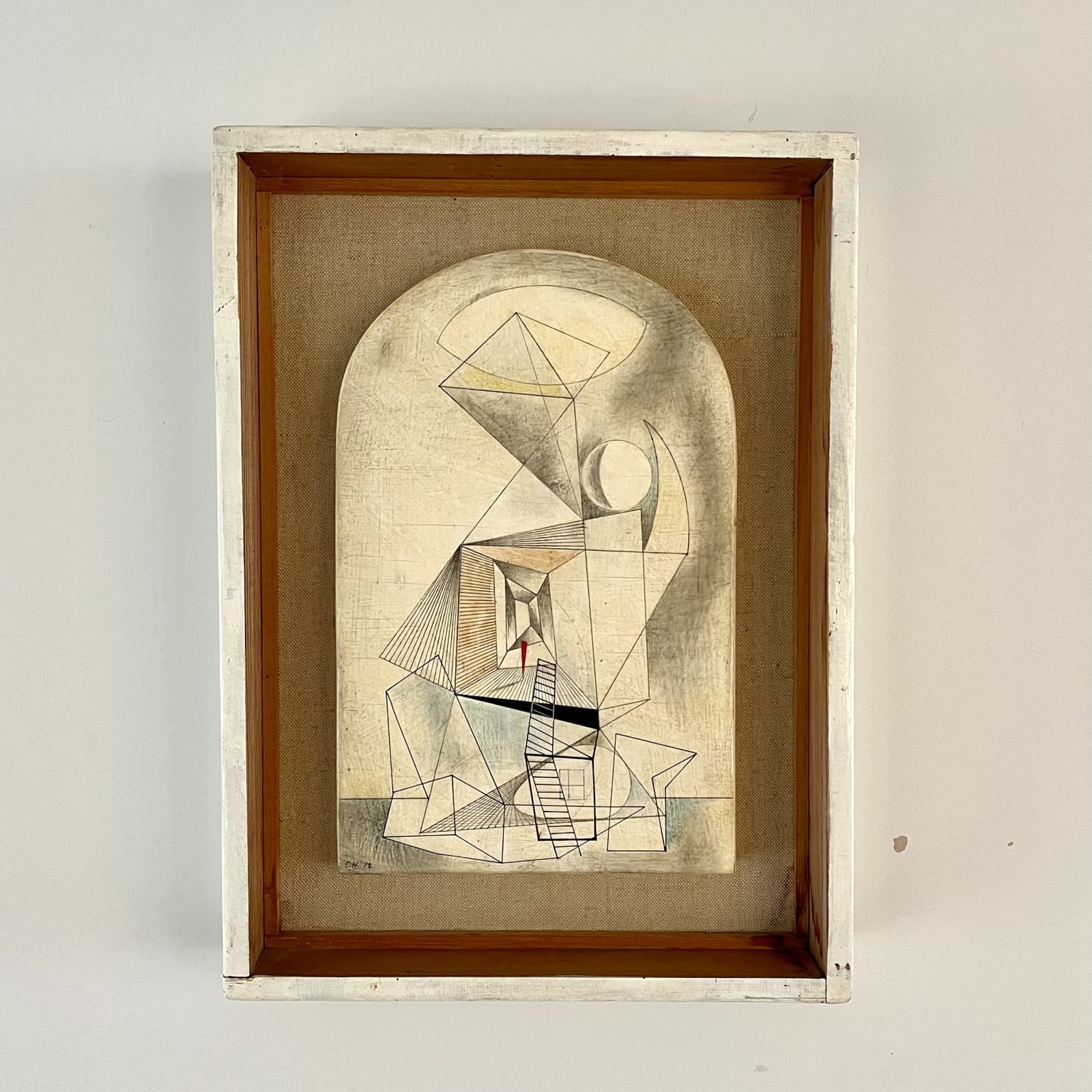 Clarke Hutton, Corridor, 1972