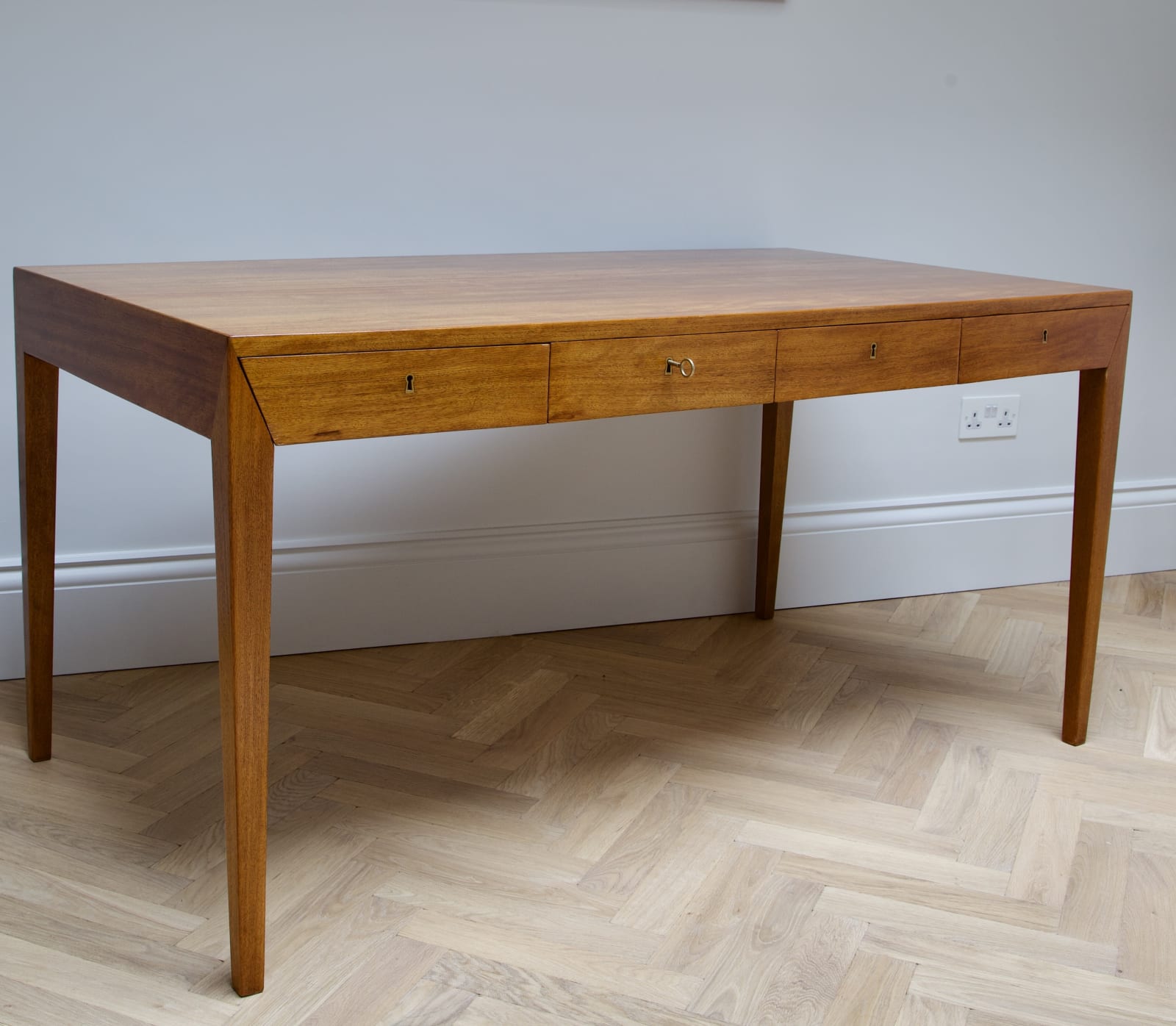 Severin Hansen, A Four Drawer Desk, Circa 1960s