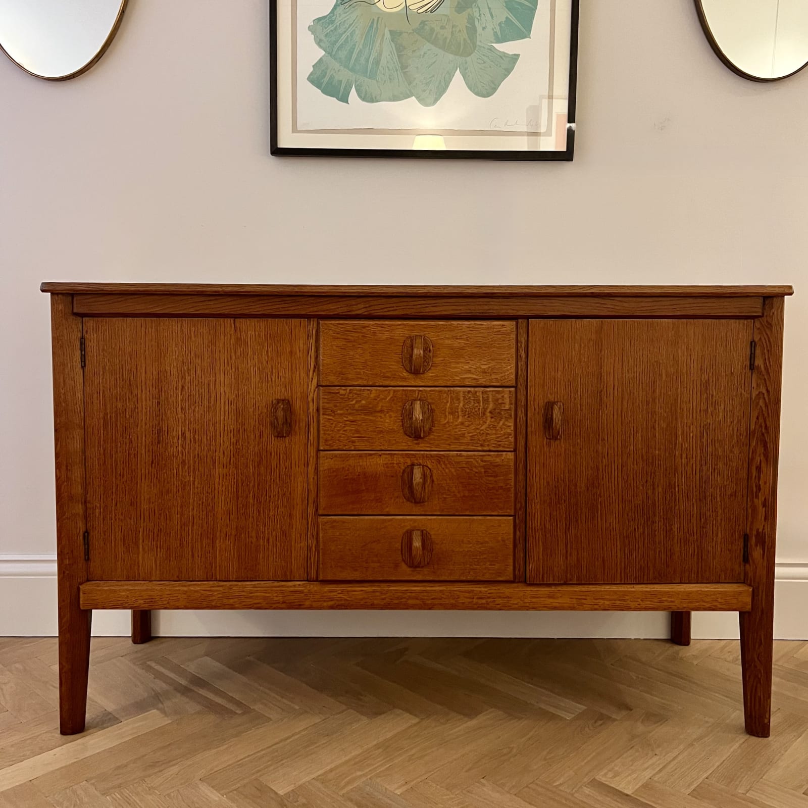Gordon Russell, An English Sideboard, Circa 1950s