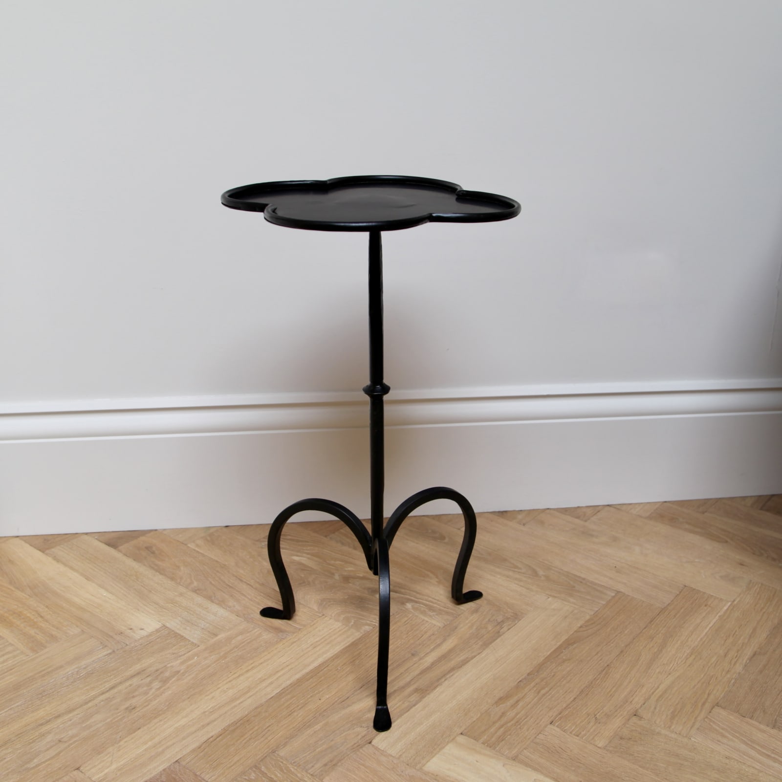 Black Clover Martini Table, Modern