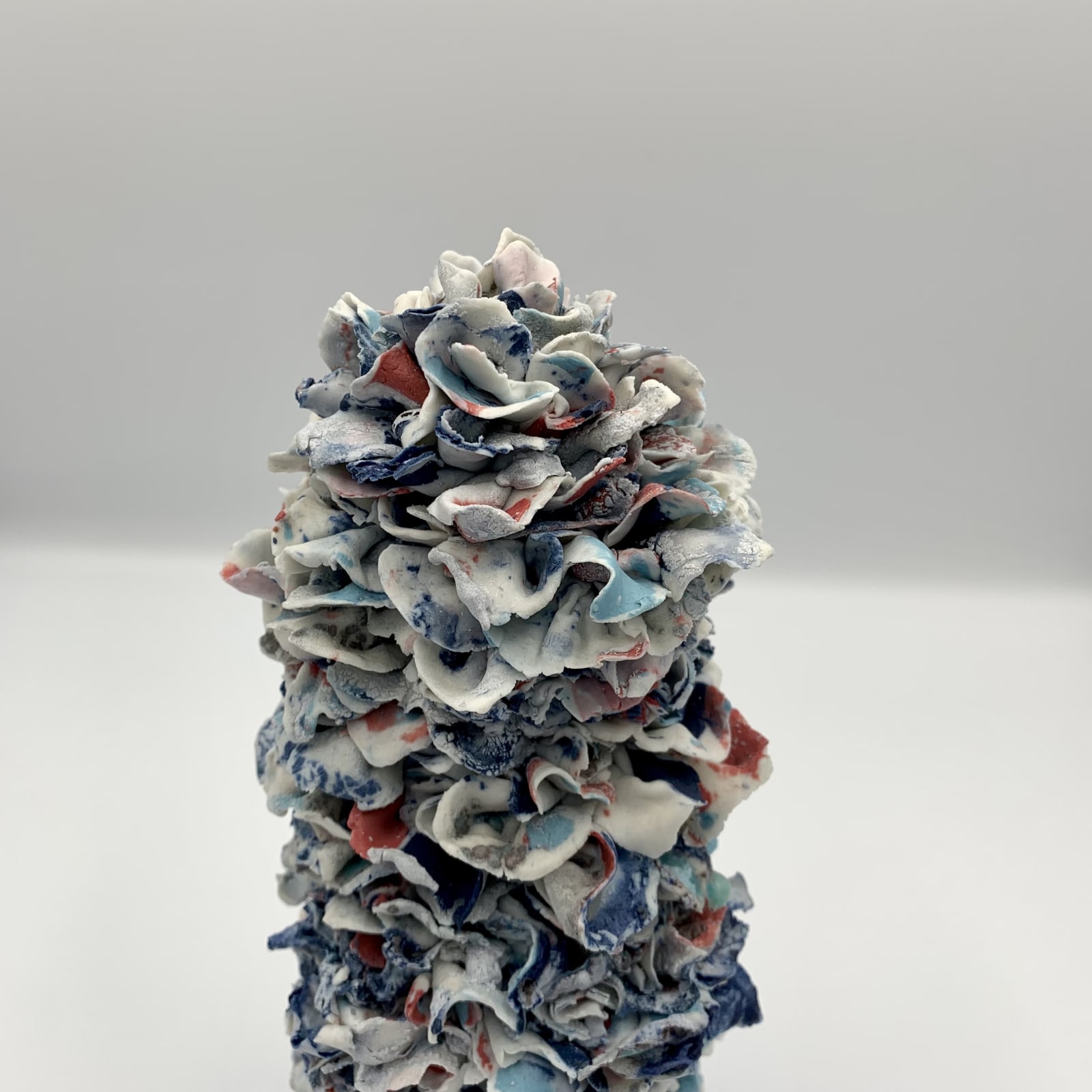 Gina Baum, Narrow Blue Stacked, 2022