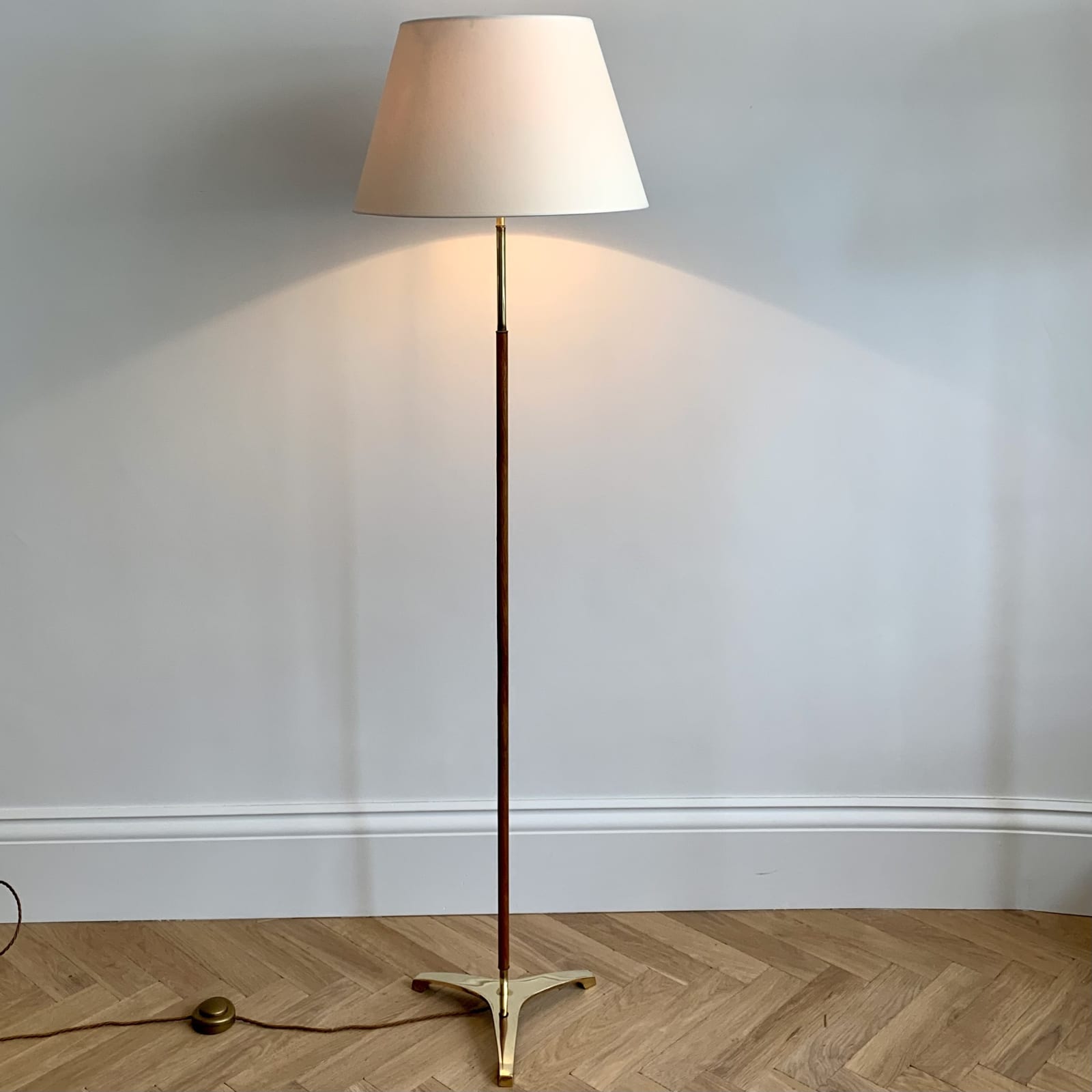 Attributed to Gino Sarfatti, An Italian Floor Lamp, Circa 1960s