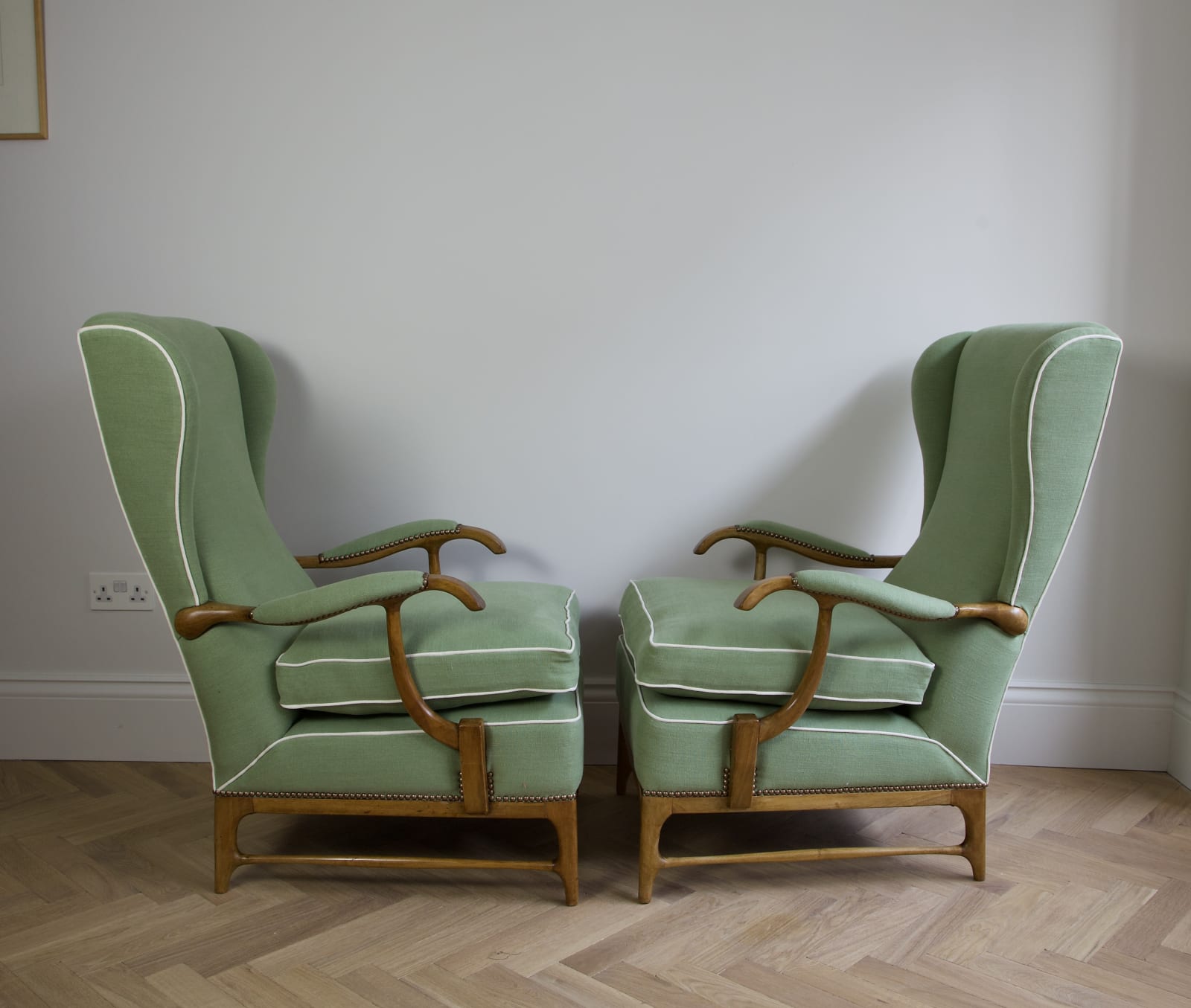 Paolo Buffa, A Pair of Armchairs, Circa 1950s