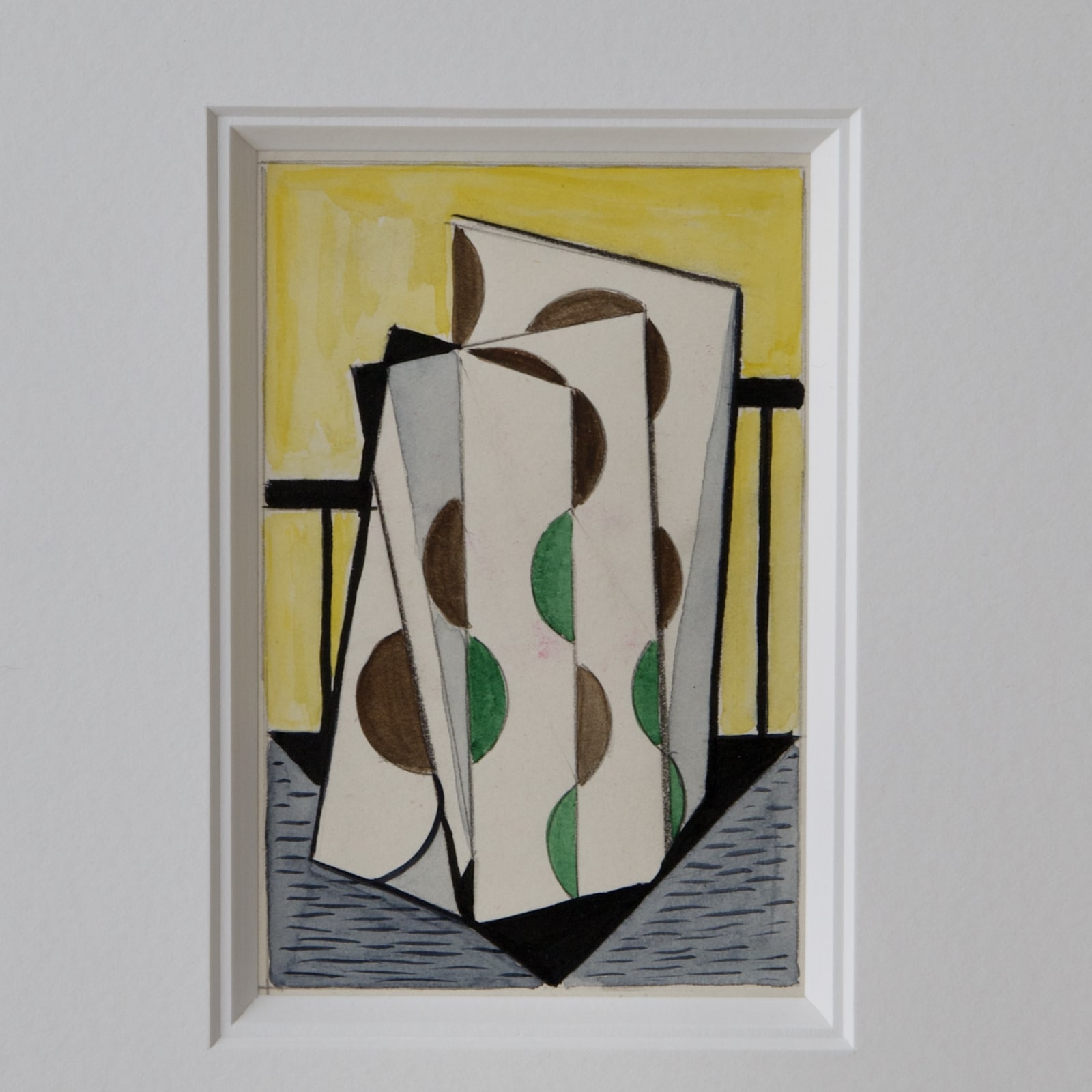 Edward Rogers, Abstract Composition no.205, 1958