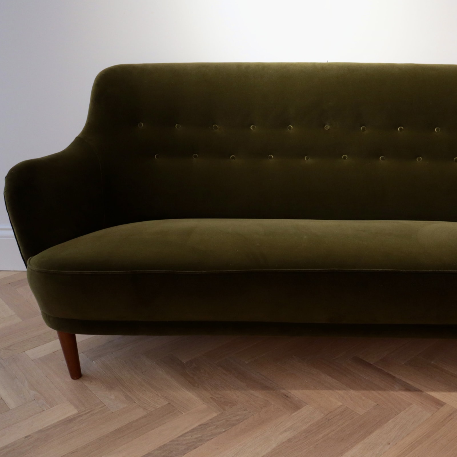 Carl Malmsten, A Swedish Samsas sofa, Circa 1960s