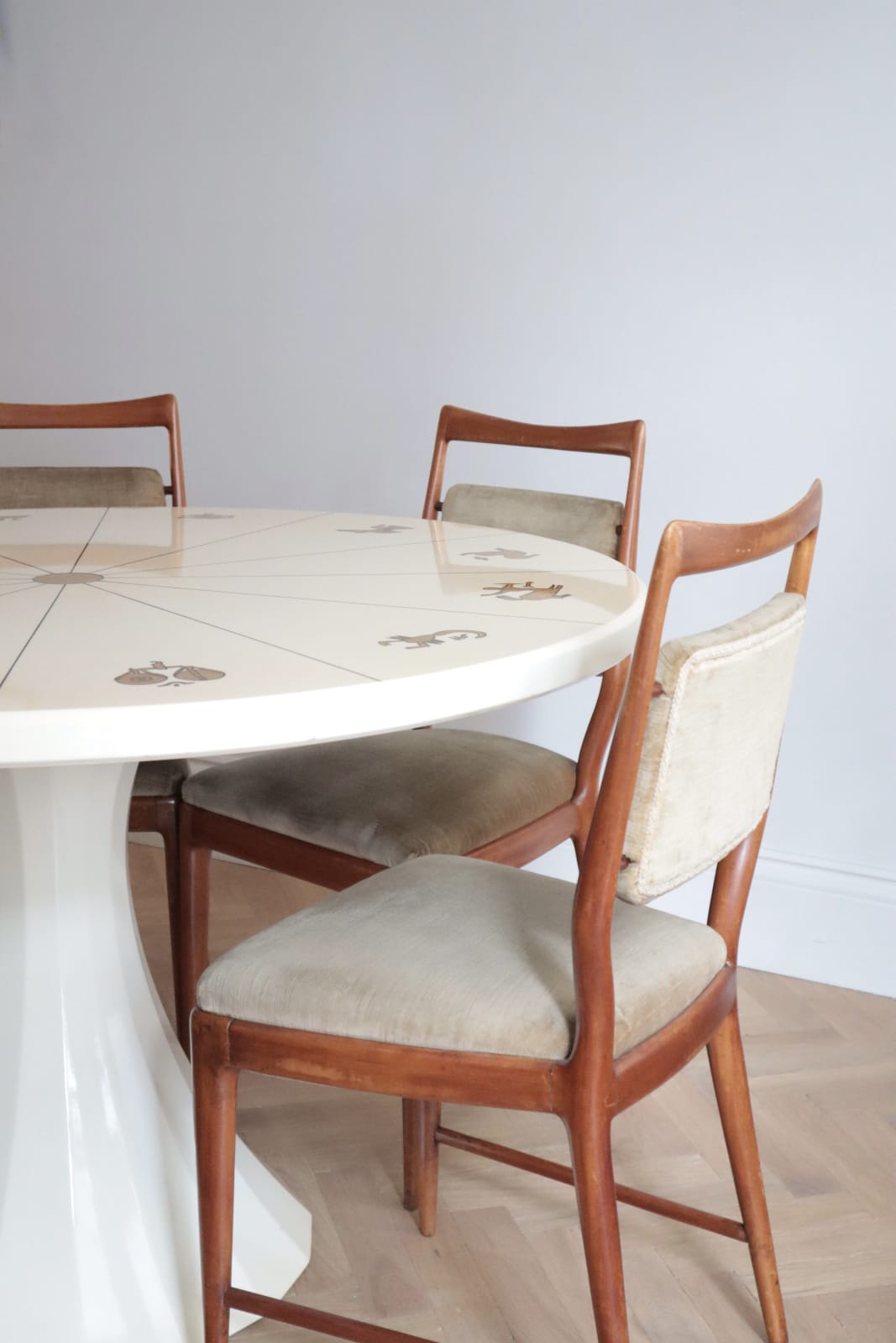 Italian, A Lacquer Zodiac Centre Table, Circa 1950s