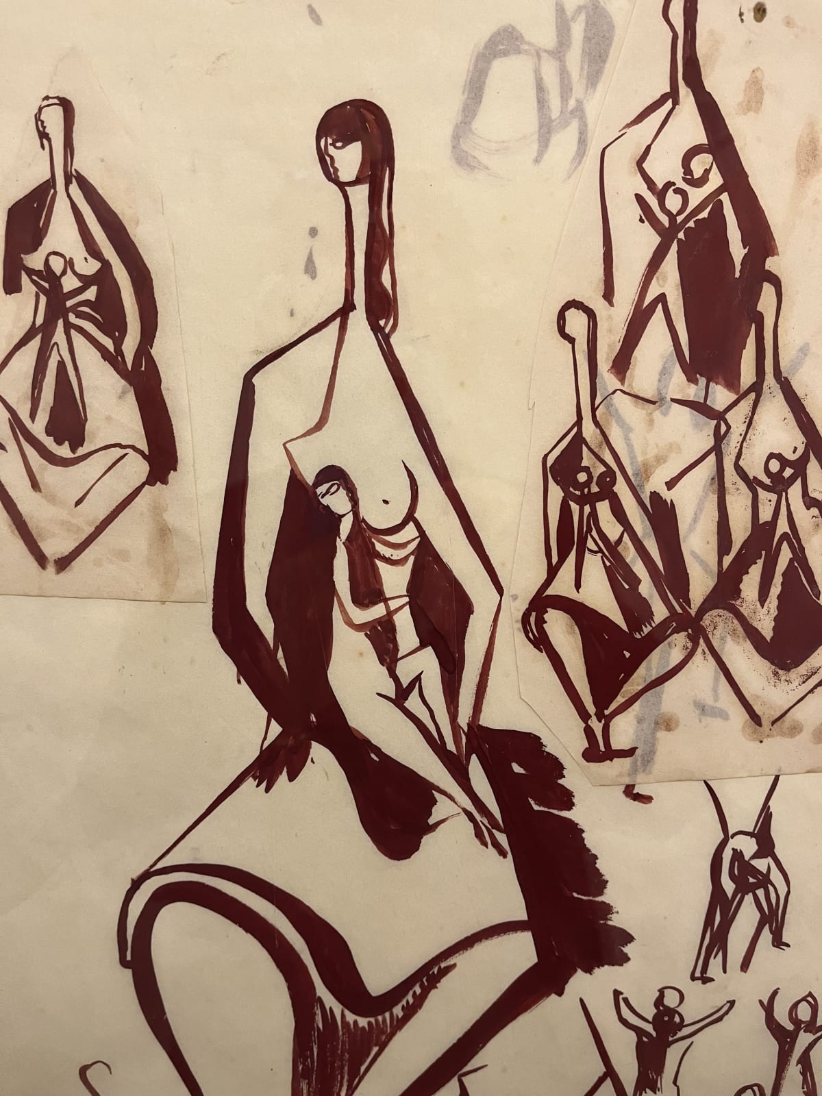 Robert Johnson Washington, Study of Figures