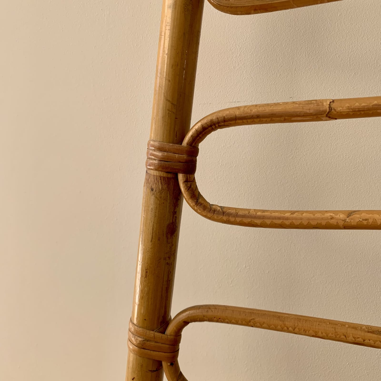 Italian, A Pair of High Back Side Chairs , Circa 1960s