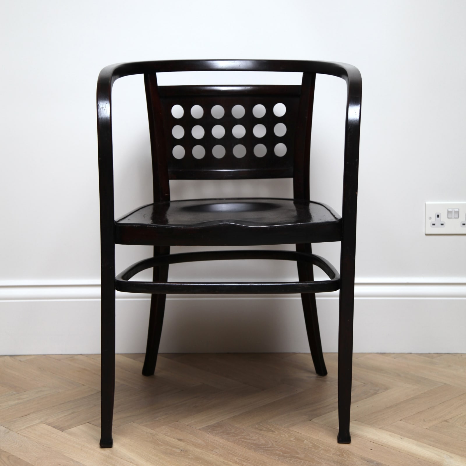 Otto Wagner for J&J Kohn, An Art Nouveau Bentwood Armchair, Circa 1930s