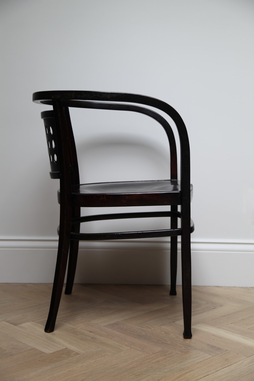 Otto Wagner for J&J Kohn, An Art Nouveau Bentwood Armchair, Circa 1930s