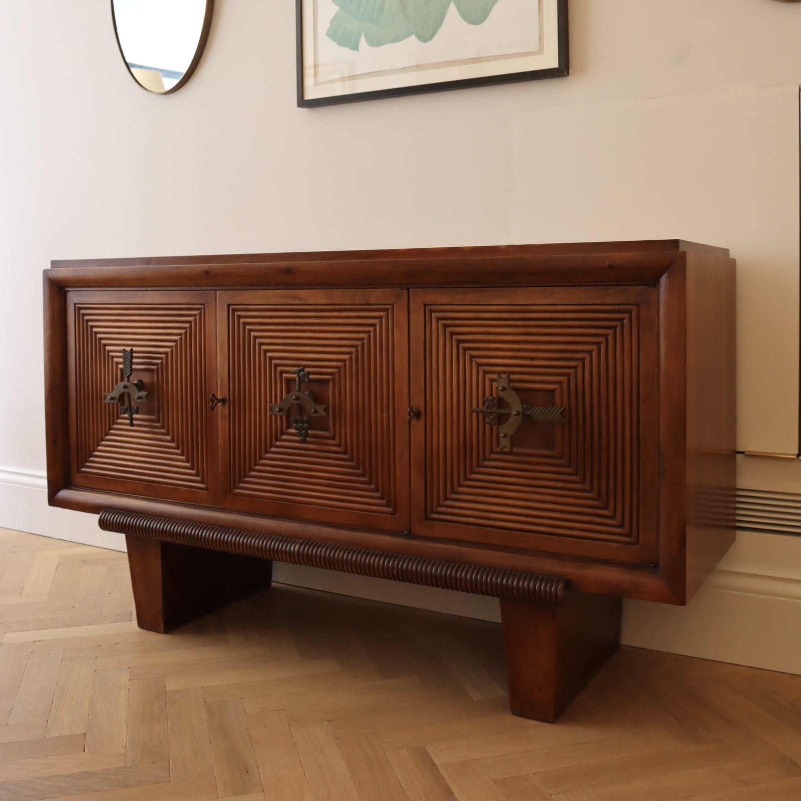 Attributed to Valabraga, An Italian Sideboard, Circa 1950s