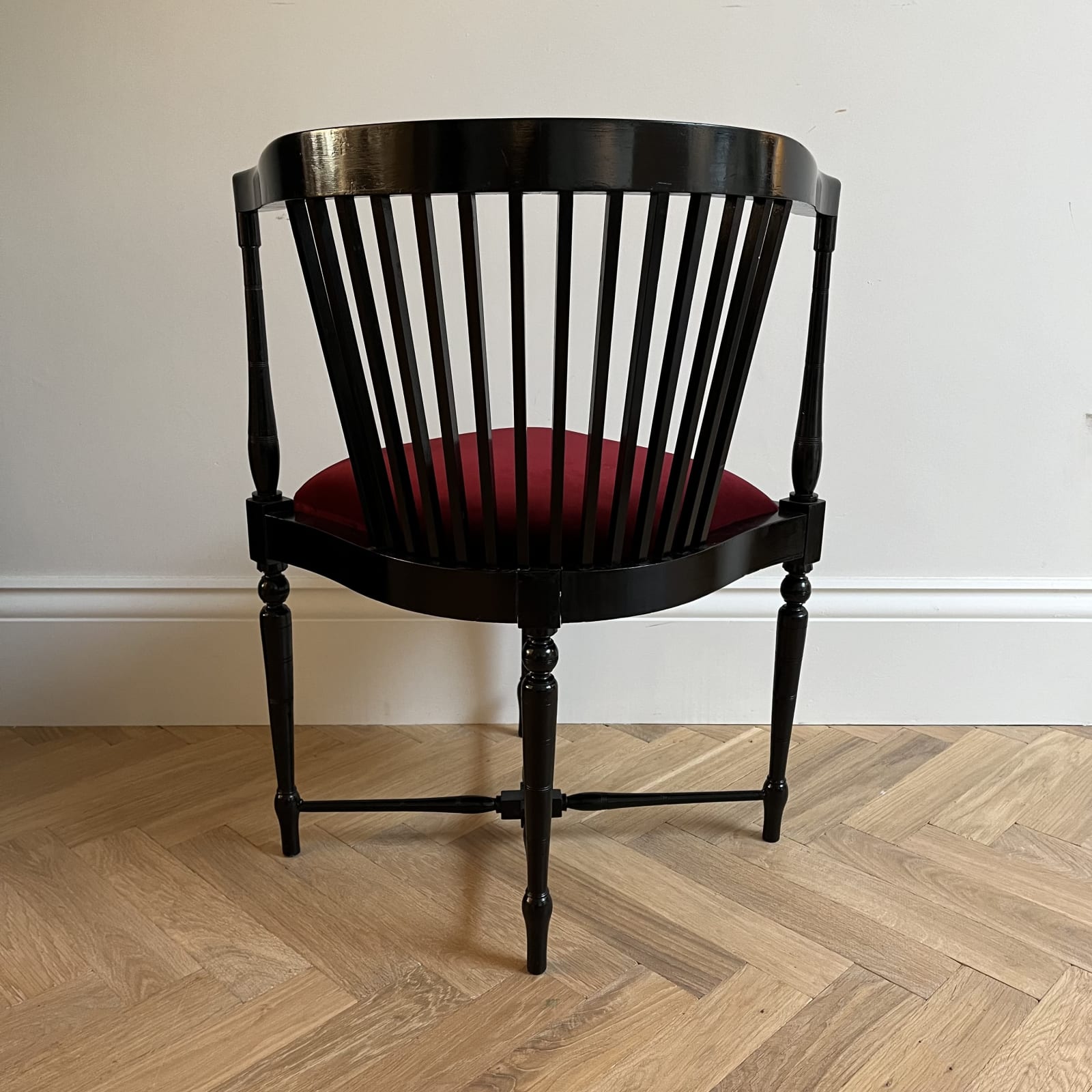 English, A Small Aesthetic Movement Corner Chair, Early 20th Century