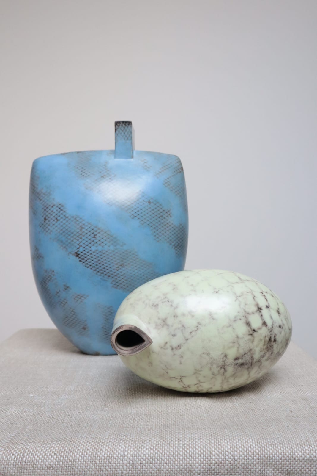Alison Kay, Slim Blue Form, 2023