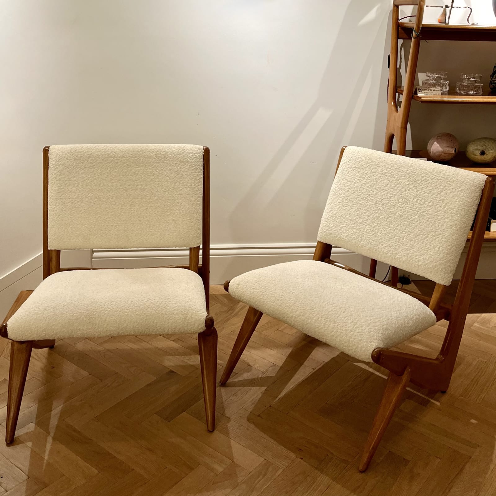 Bertil Brehmann, A Pair of Boomerang Armchairs, Circa 1960s