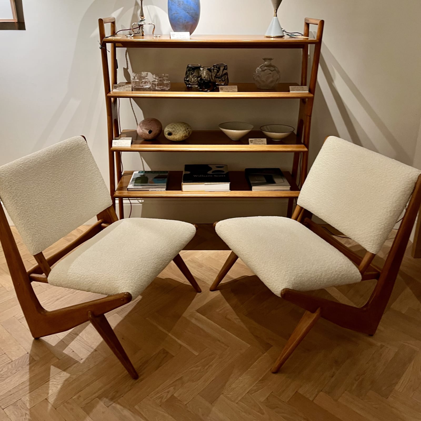 Bertil Brehmann, A Pair of Boomerang Armchairs, Circa 1960s
