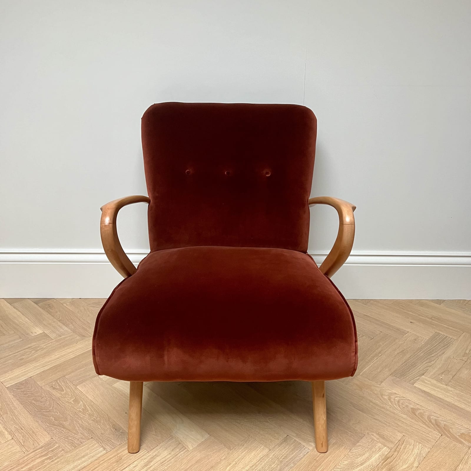 Guglielmo Ulrich, A Pair of Italian Armchairs, Circa 1960s