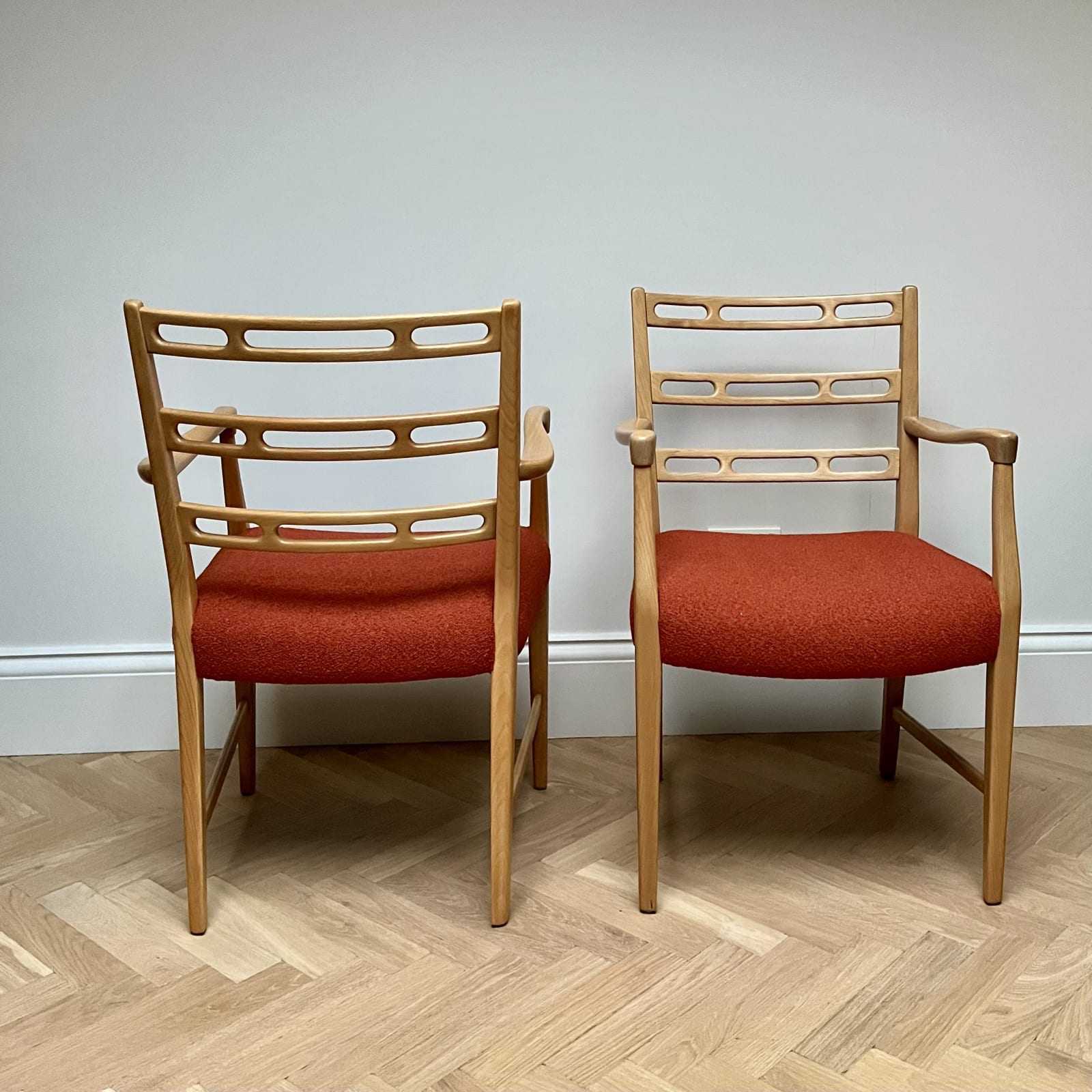 David Rosen, A Pair of Swedish Armchairs, Circa 1960s