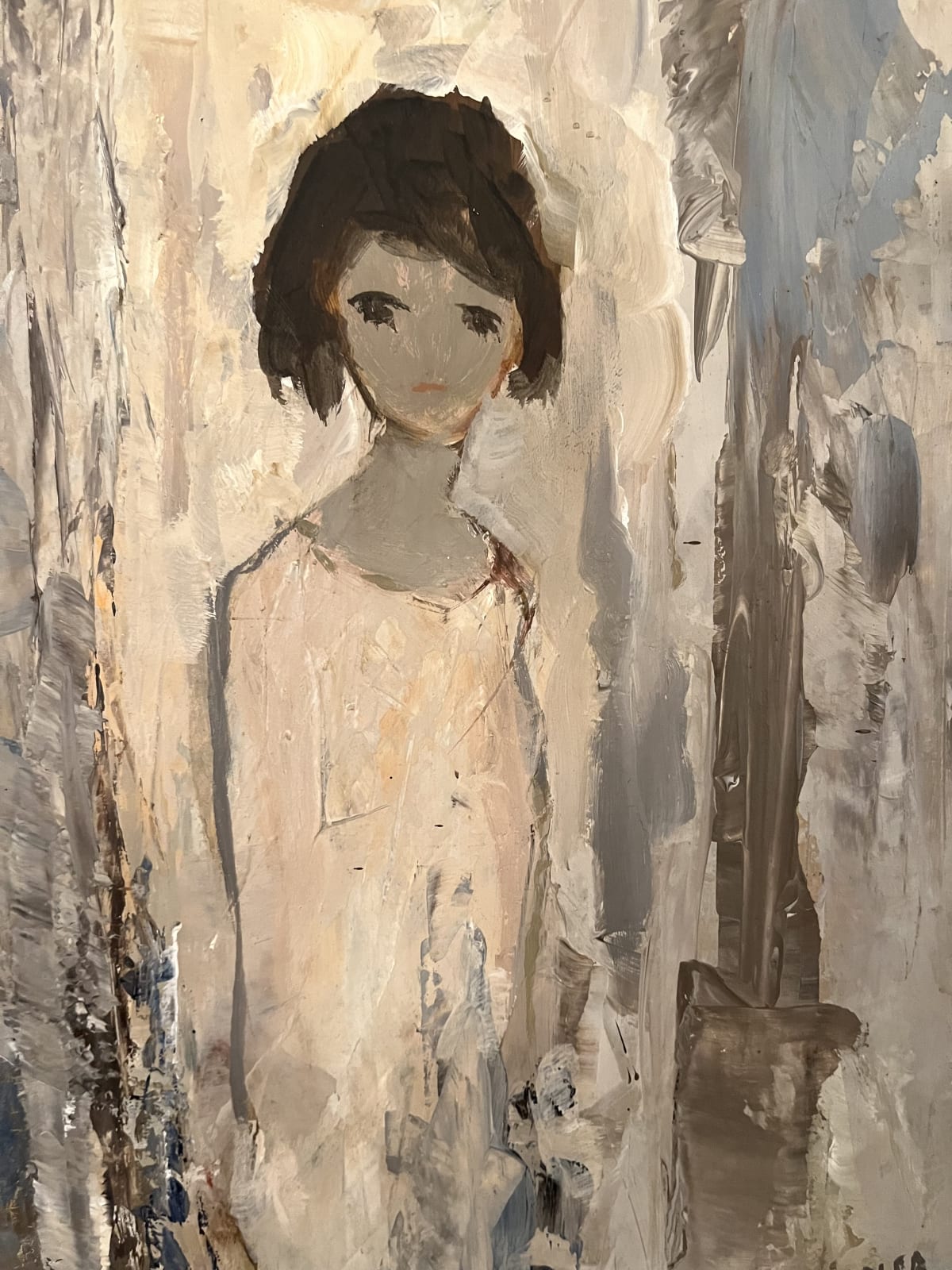 Robert Sadler, Girl in a Pink Dress, 1976