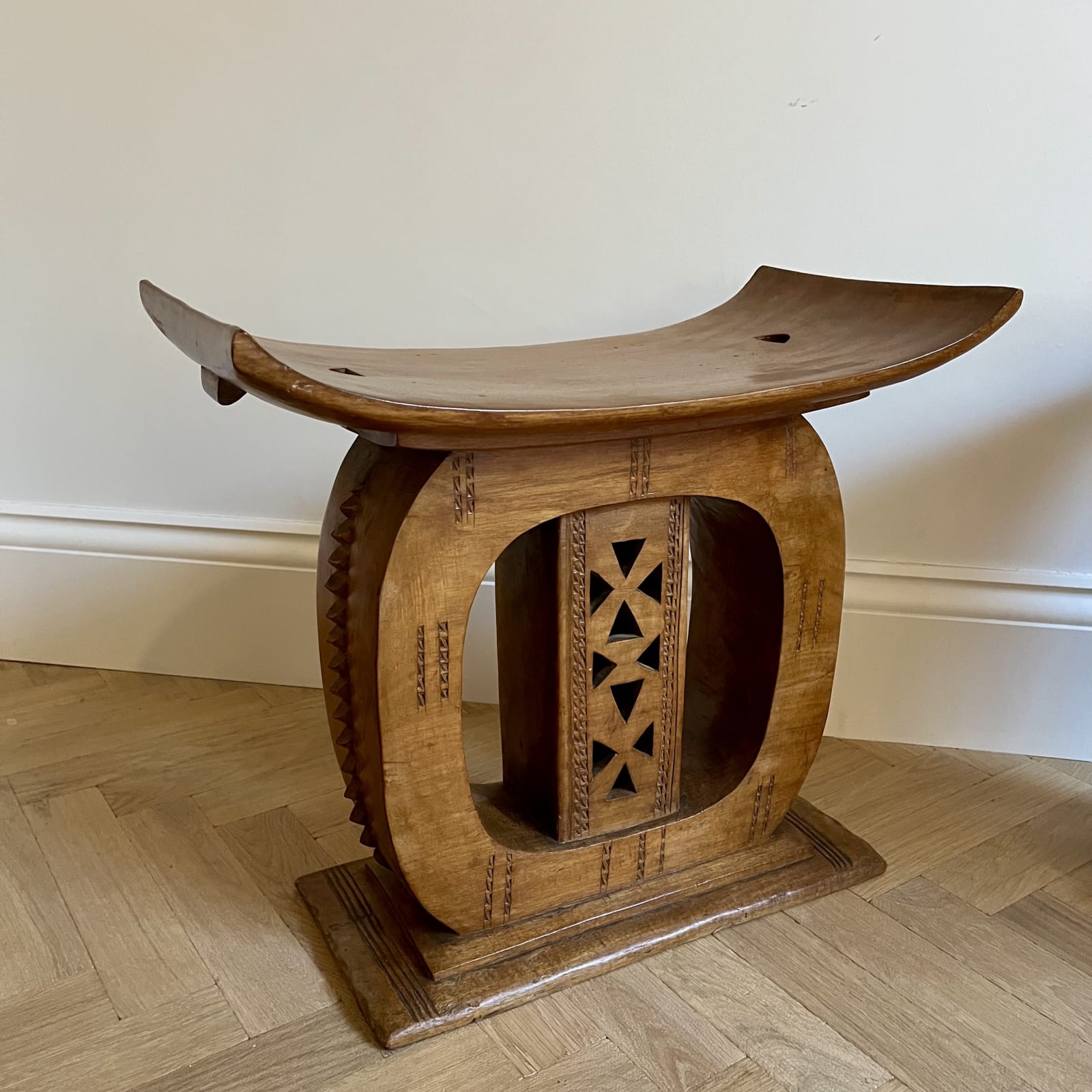 West African, A Pair of Ashanti Stools , Late 19th Century