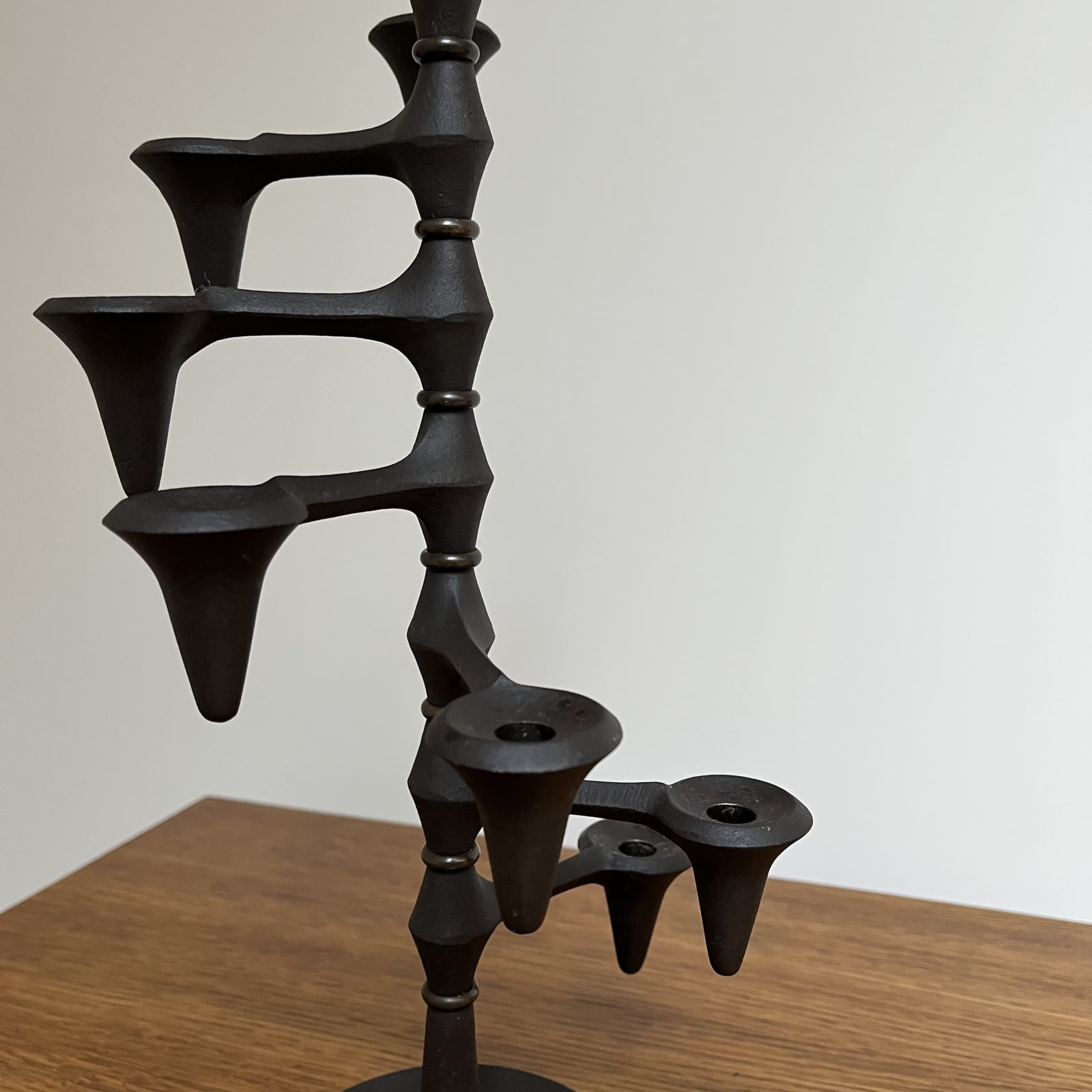 Jens Harald Quistgaard, A Seven Branch Candle Holder, Circa 1960s