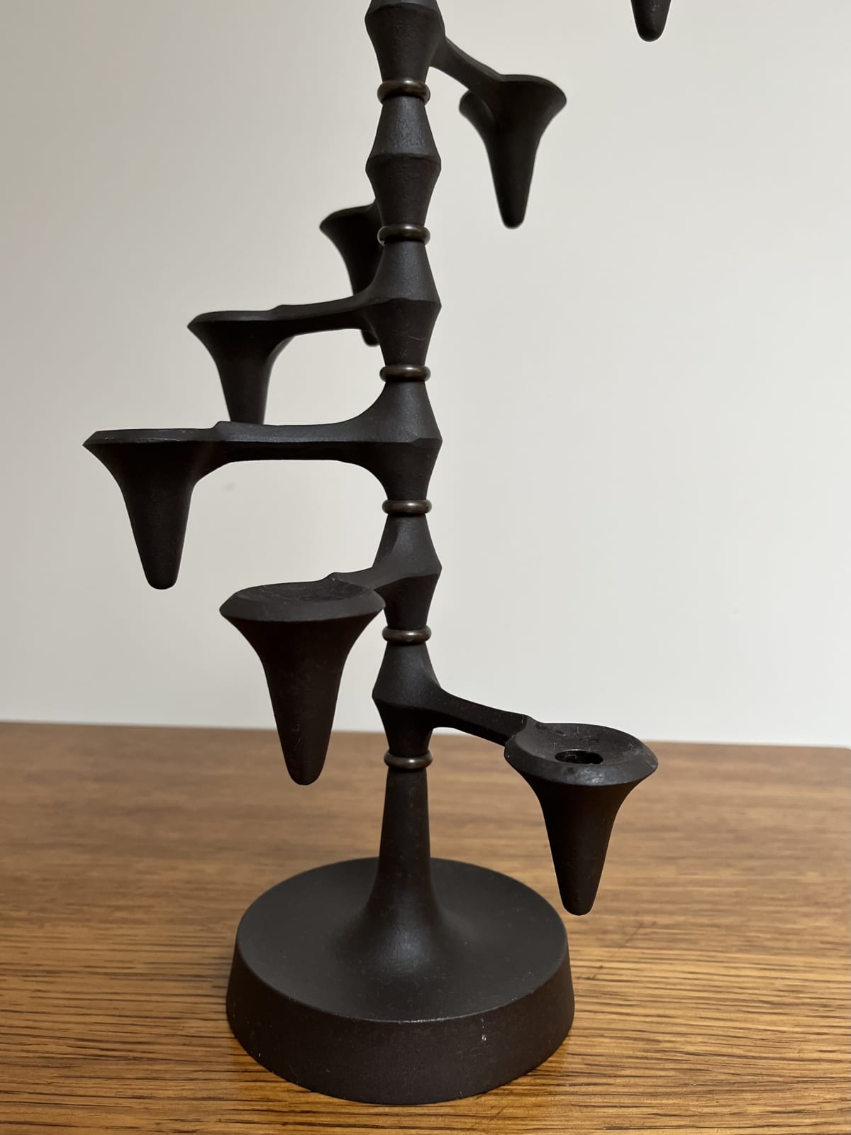 Jens Harald Quistgaard, A Seven Branch Candle Holder, Circa 1960s