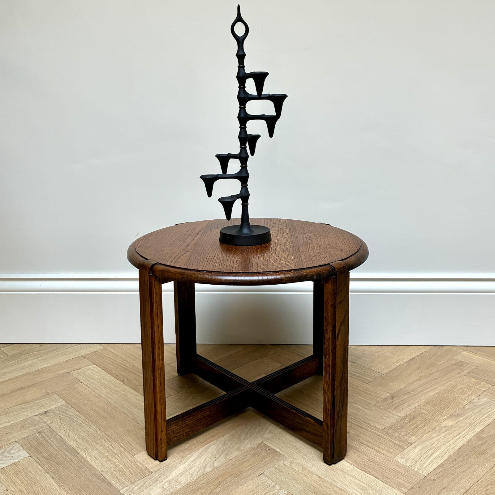 Jens Harald Quistgaard, A Seven Branch Candle Holder, Circa 1960s