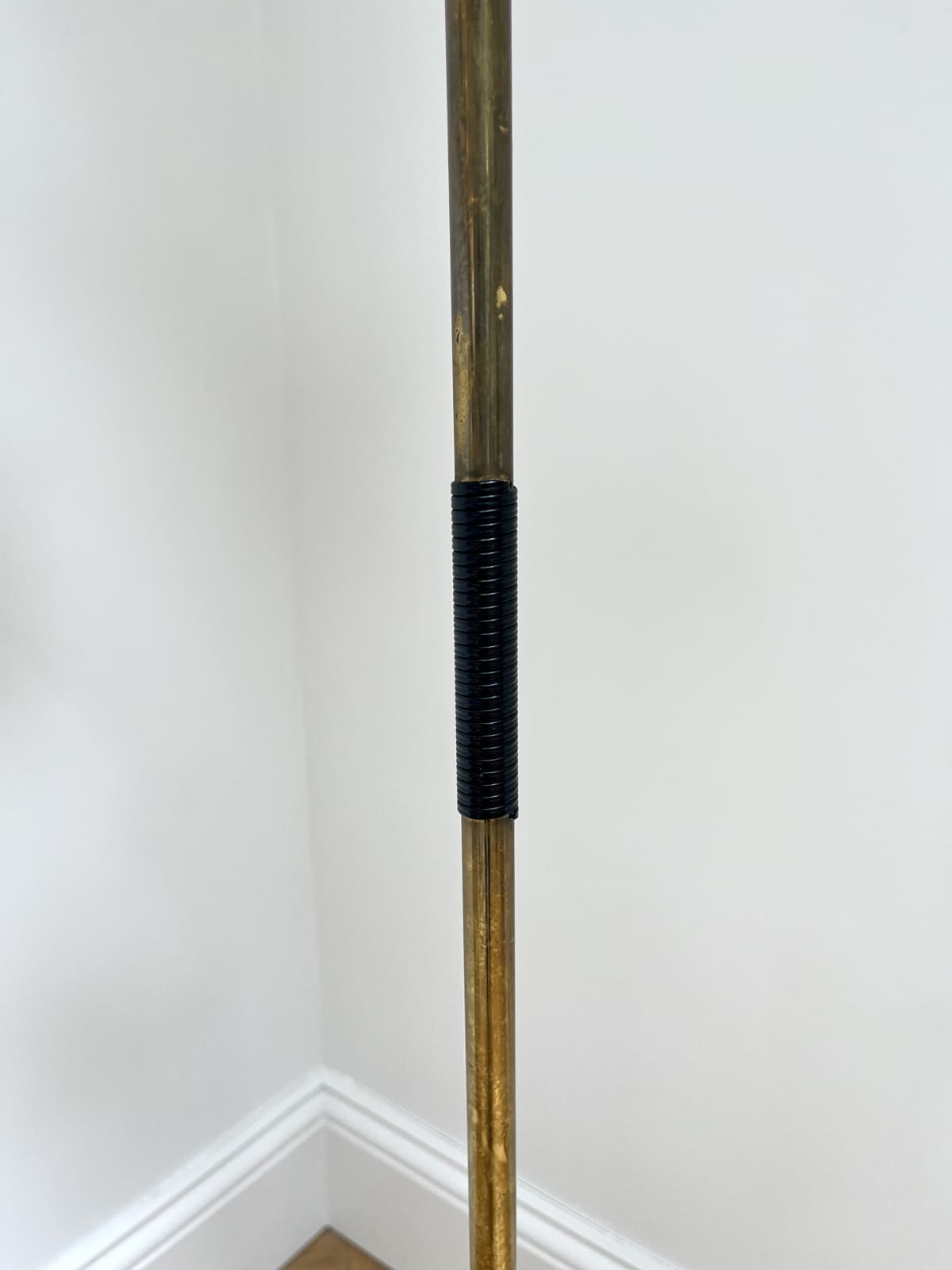 Italian, A Double Light Adjustable Floor Lamp, circa 1960s