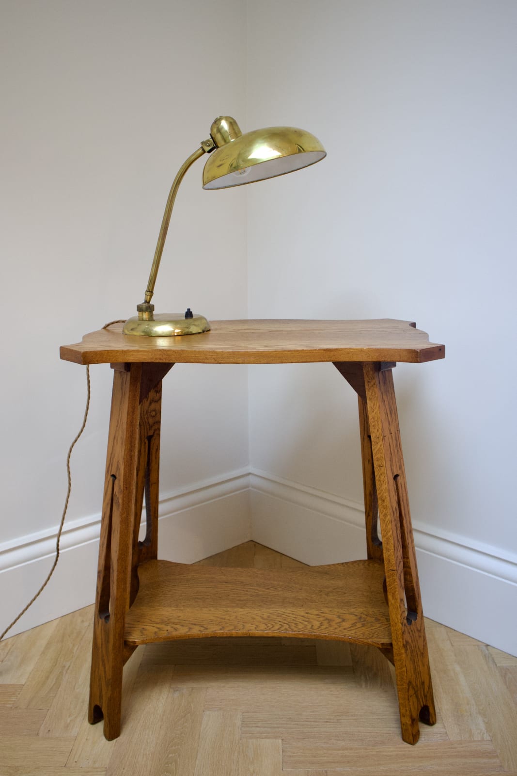 English, A Cotswolds School Arts and Crafts Side Table, Circa 1930s