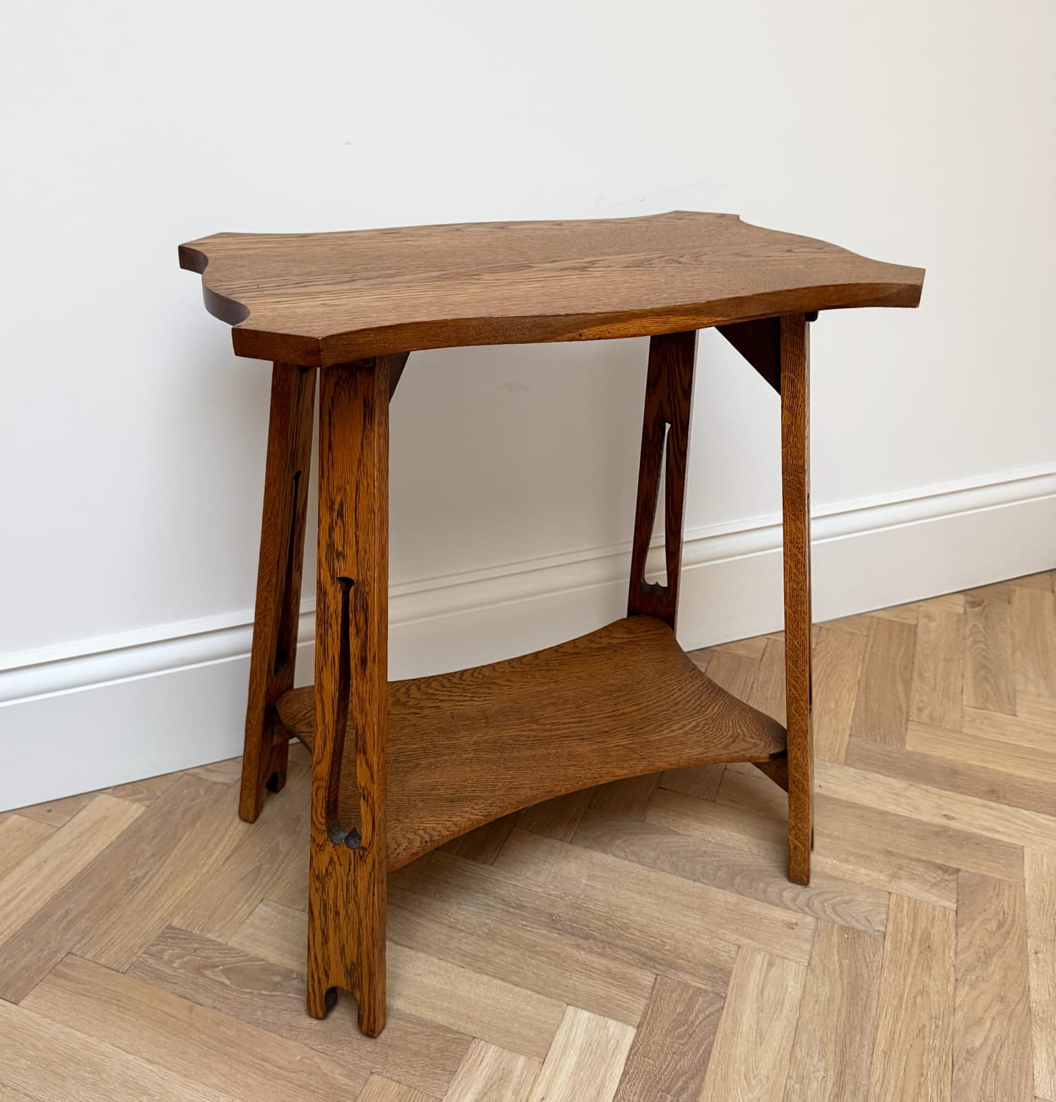 English, A Cotswolds School Arts and Crafts Side Table, Circa 1930s