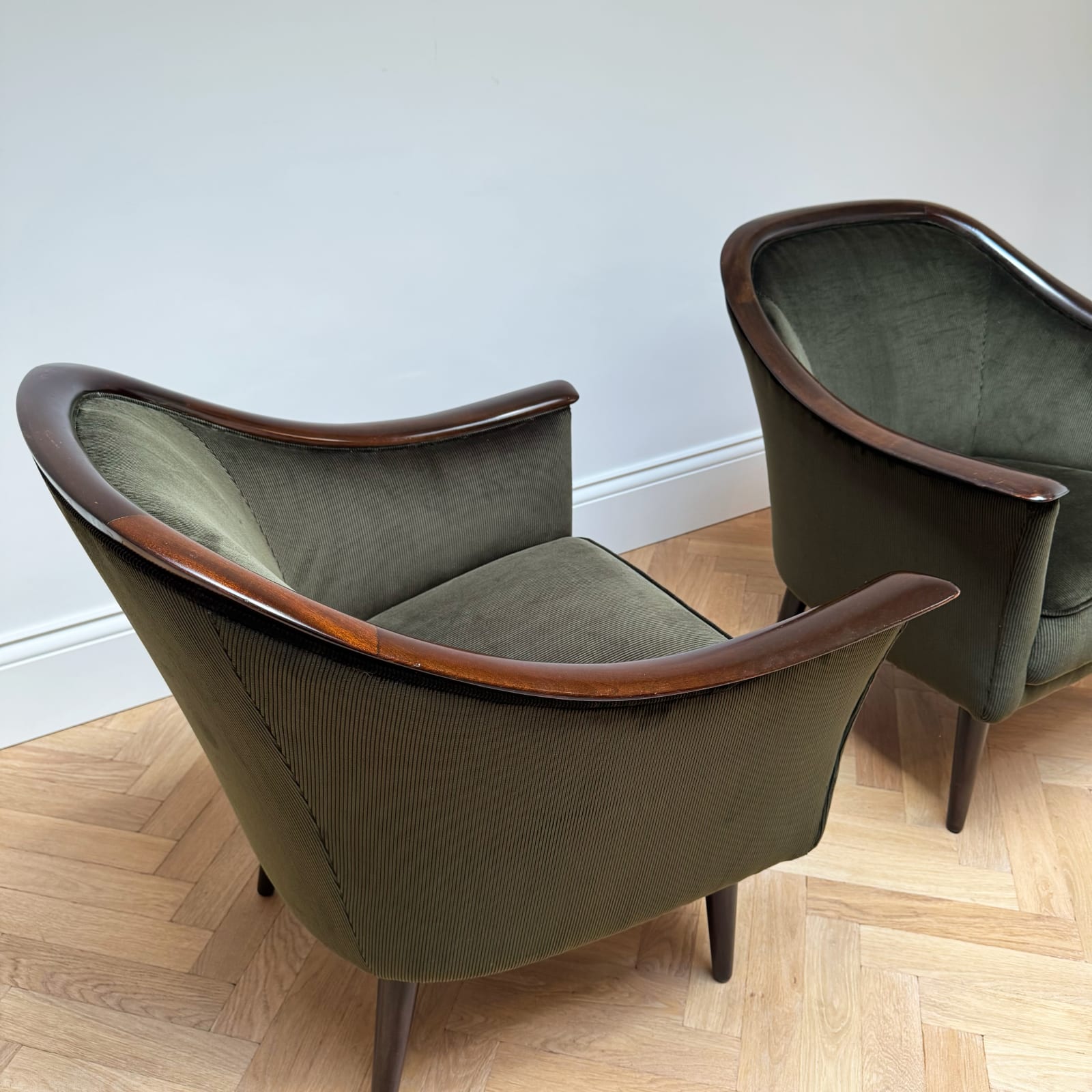 Frederic Kayser, A Pair of Armchairs , Circa 1960s